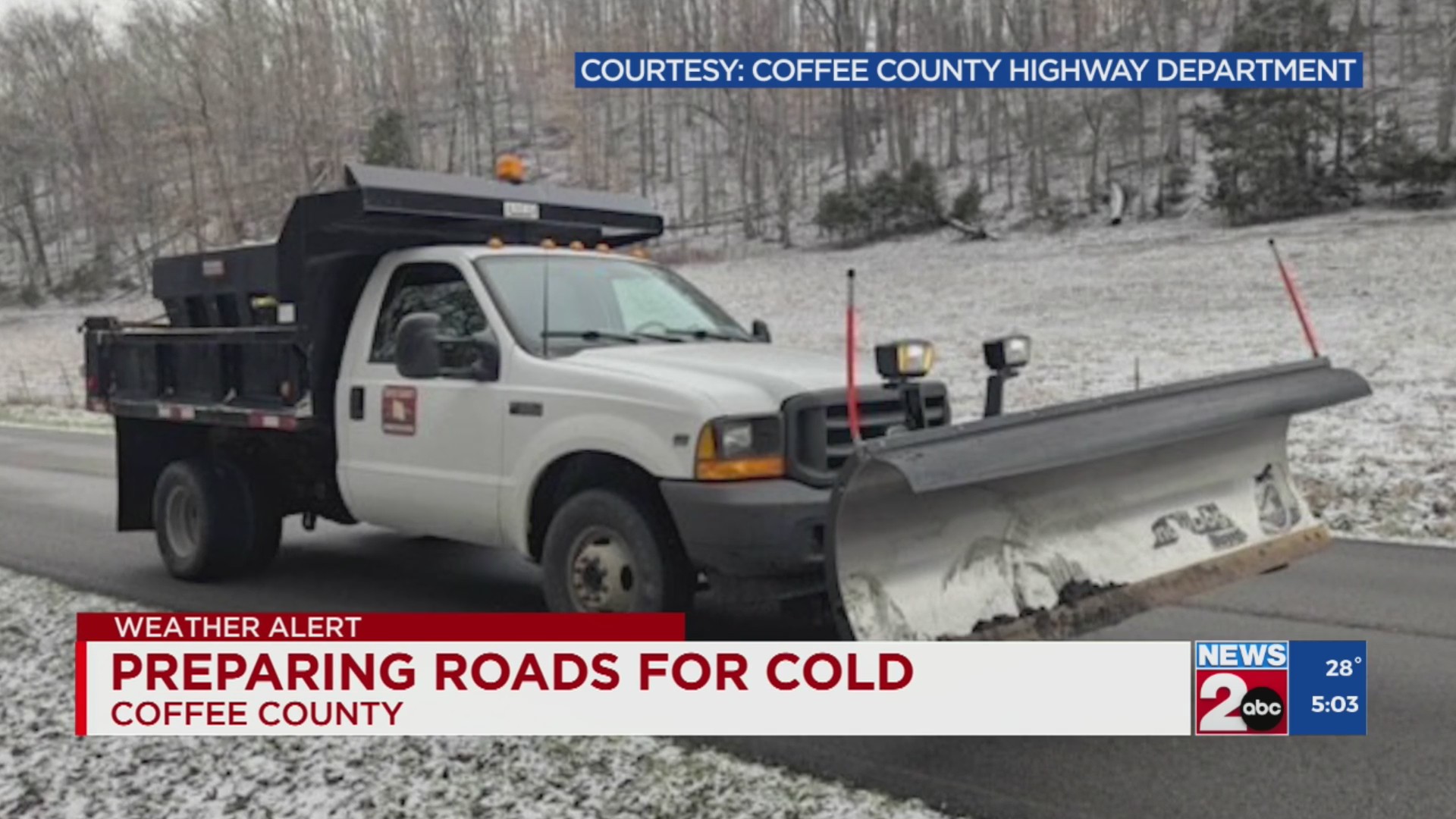 Preparing roads for extremely cold weather in Middle TN – WKRN News 2