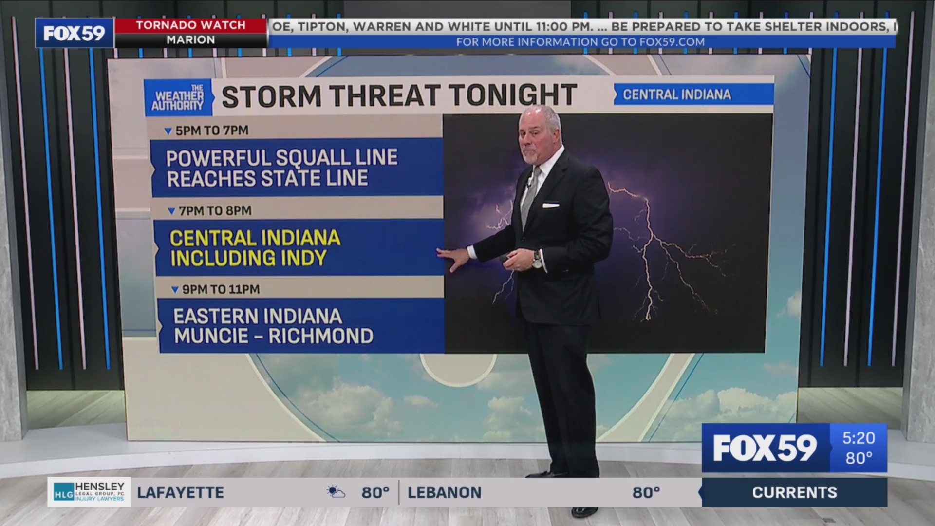 Severe storms are coming tonight – Fox 59