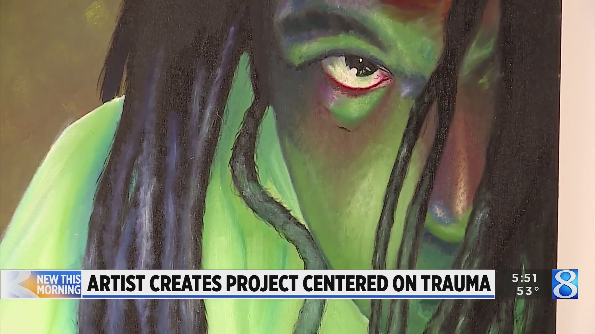 GR artist creates project centered on trauma – WOODTV.com