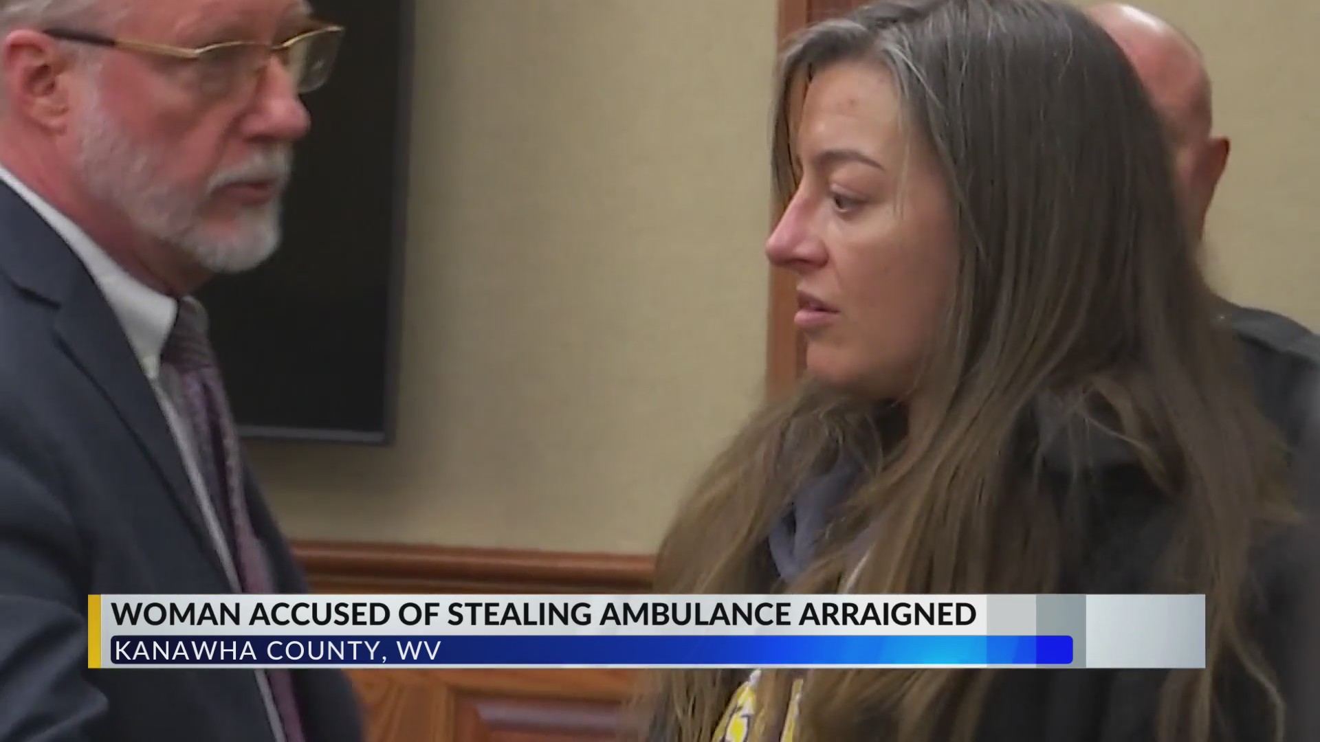 Woman pleads not guilty to stealing Kanawha County ambulance, leading ...