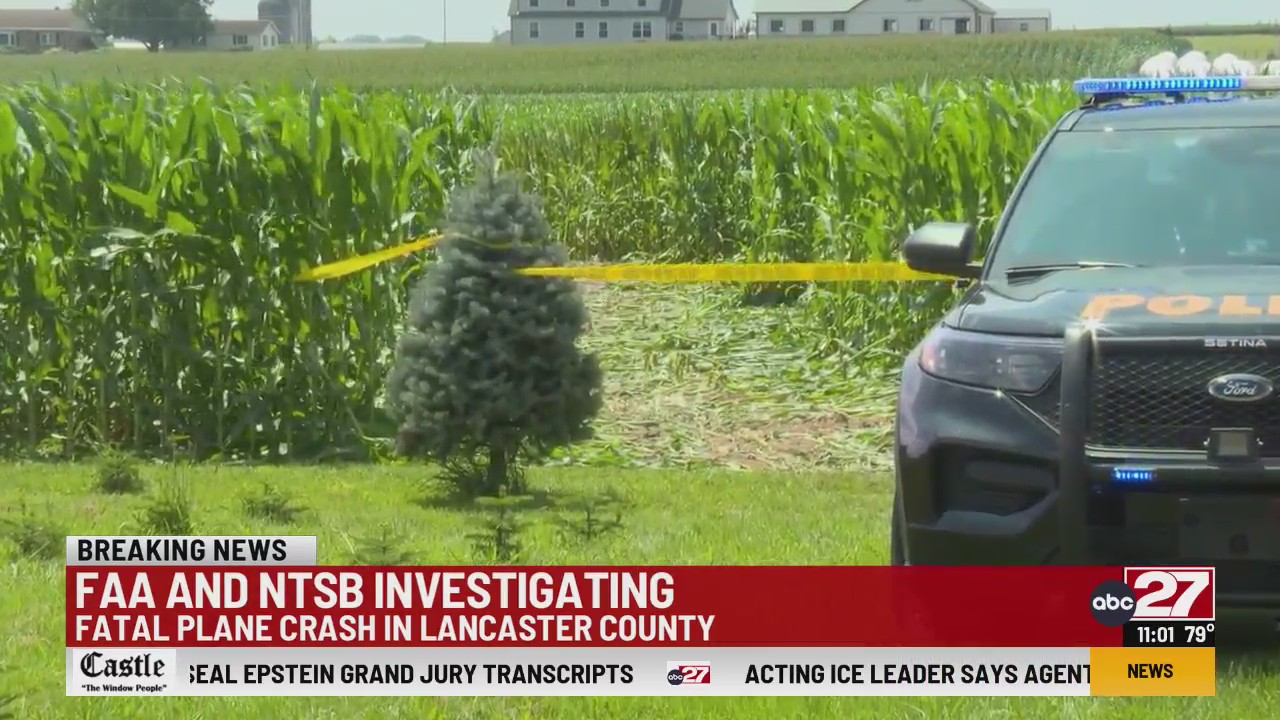 Plane crashes in field near Lancaster Airport; pilot killed – ABC27