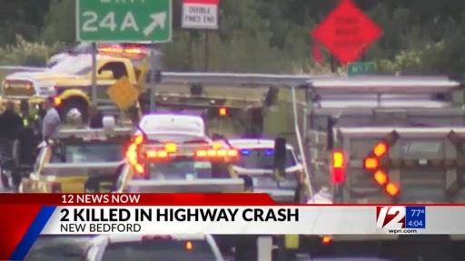 Police: 2 dead, 3 injured after I-195 crash in New Bedford – WPRI.com