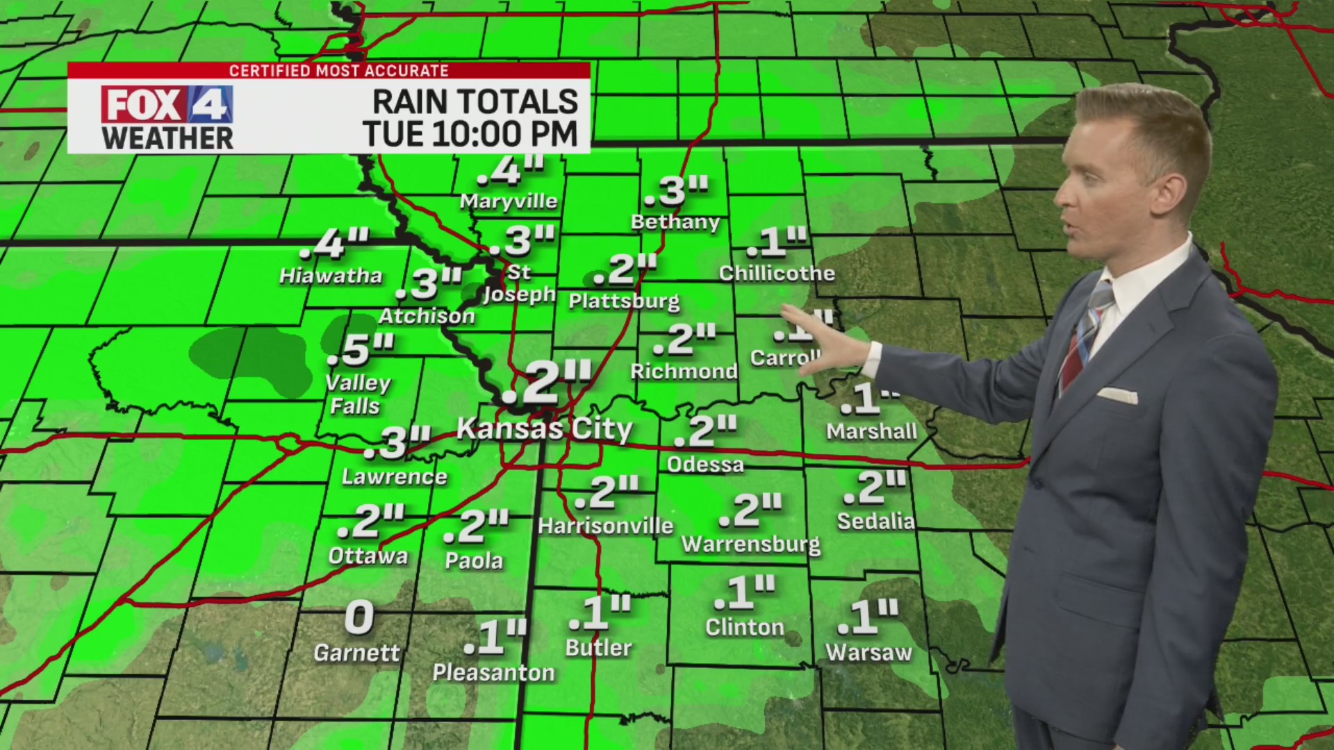 Monday evening forecast – FOX 4 Kansas City WDAF-TV | News, Weather, Sports