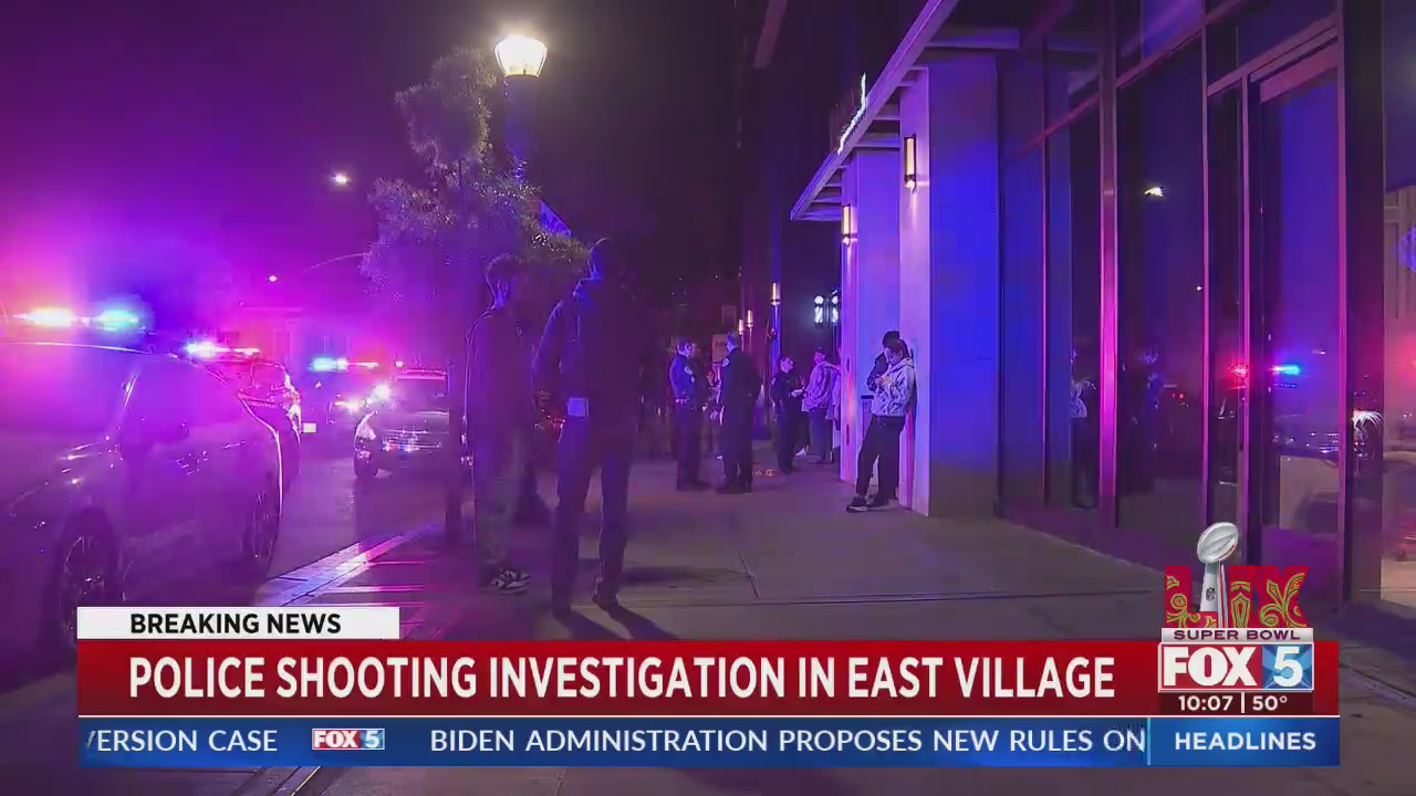 Police shooting investigation underway in East Village – FOX 5 San ...