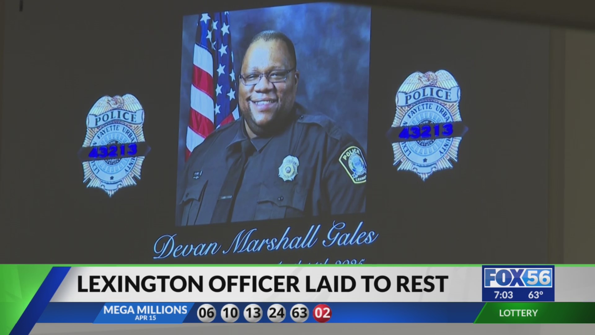 Funeral held for Lexington police officer ‘known for his smile and ...