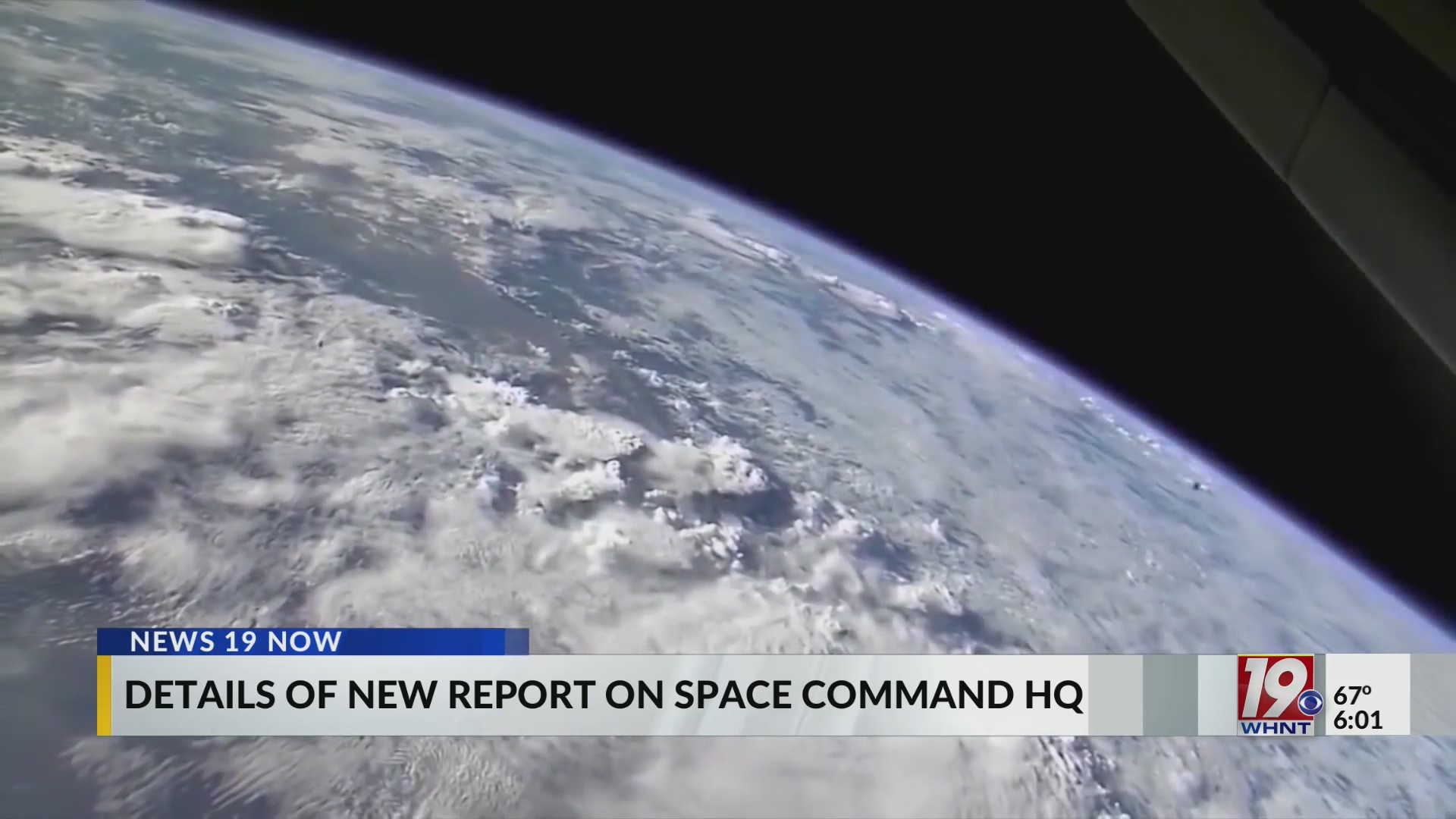 Details of New Report on Space Command HQ | April 15, 2025 | News 19 at ...