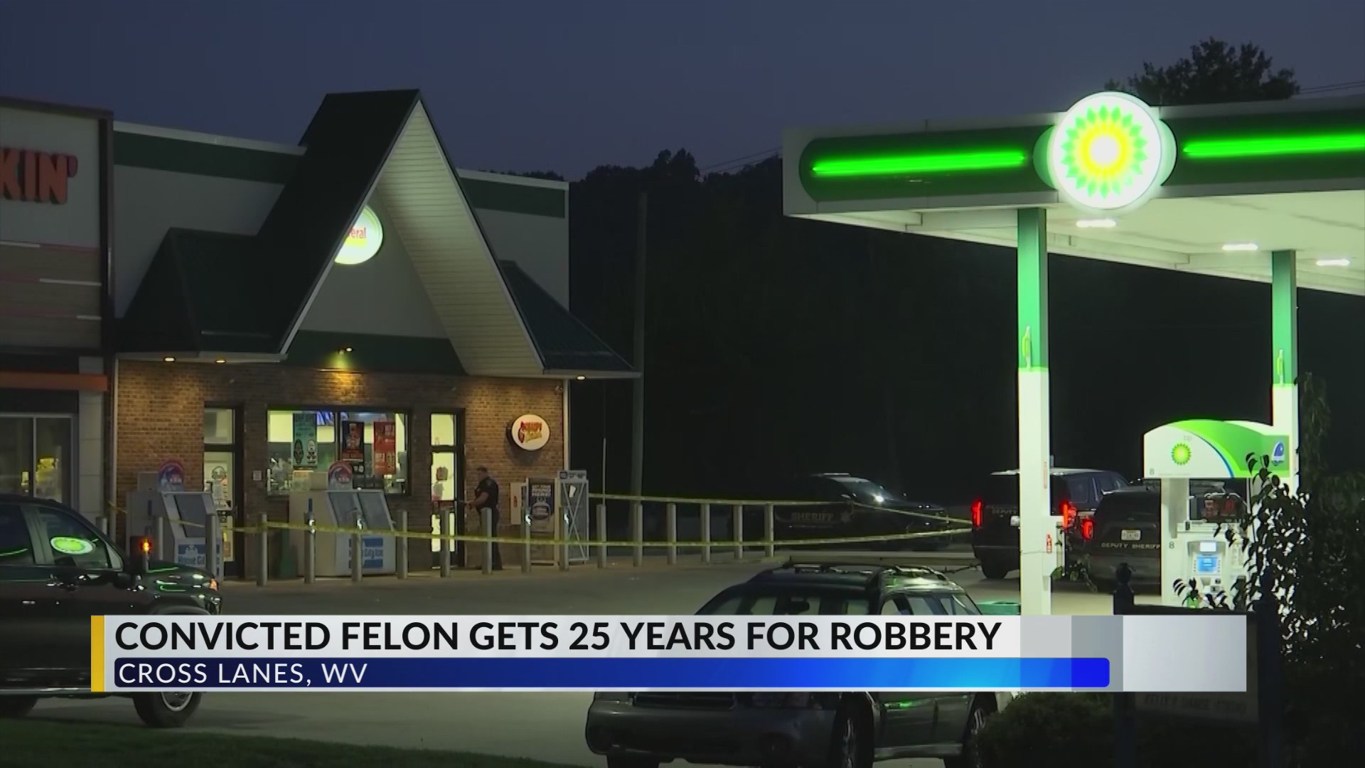 Man sentenced for 2023 Cross Lanes convenience store robbery – WOWK 13 News