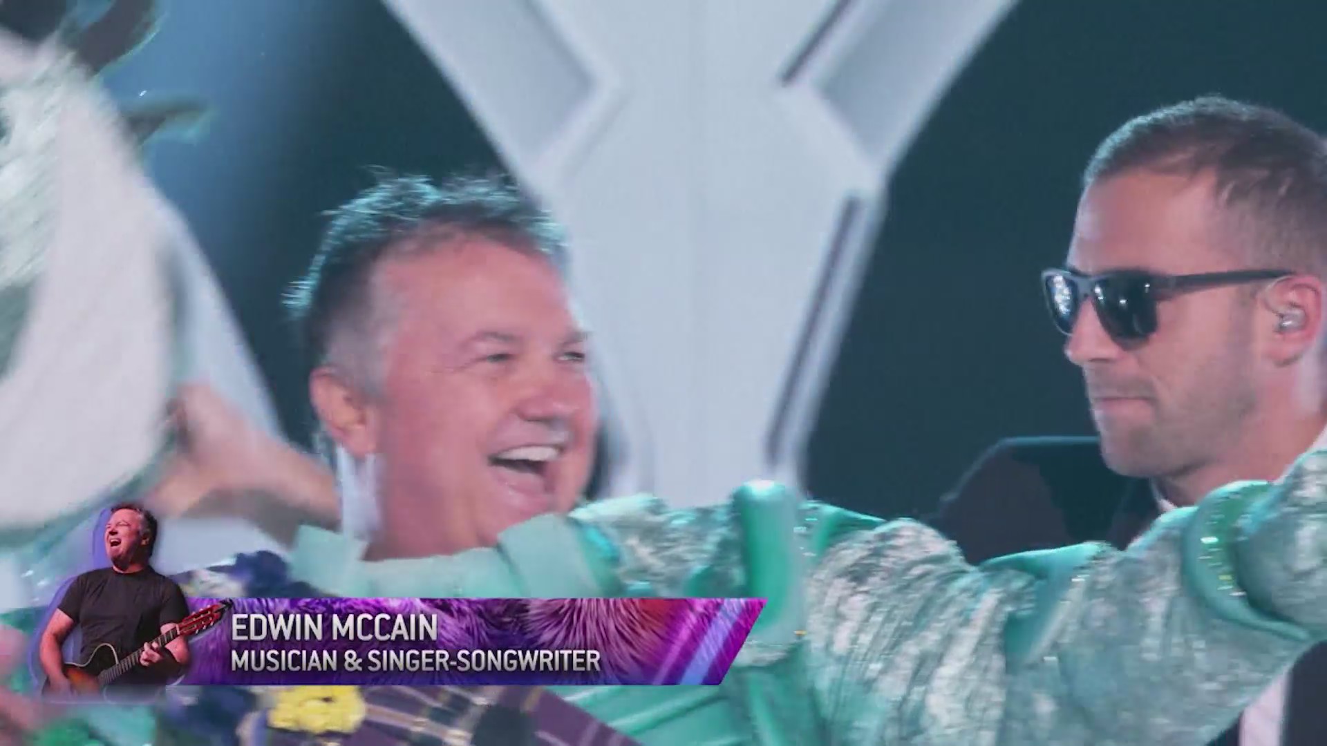 ‘I’ll Be’ Singer, Edwin McCain, Revealed as the Latest Unmasked Masked ...