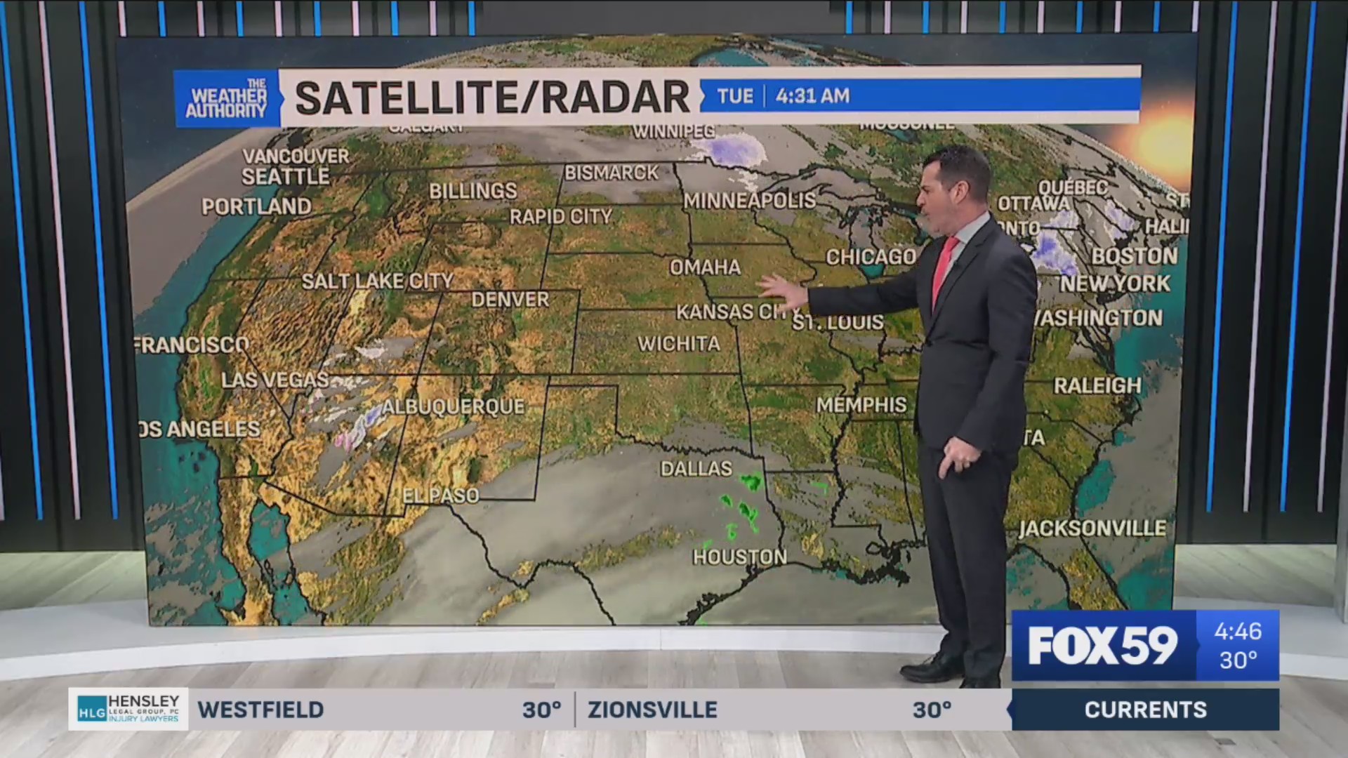 Bright skies hold; rain chances on the horizon – Fox 59