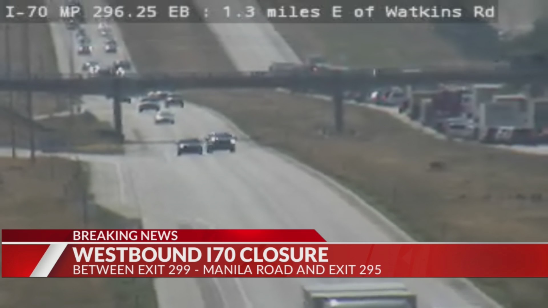 Westbound I-70 closed near Manila Road for vehicle fire – FOX31 Denver