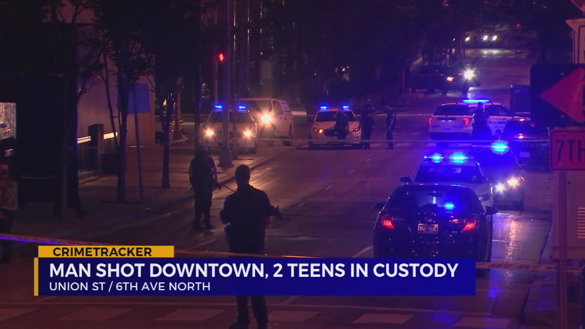 2 teens in custody after man shot in downtown Nashville – WKRN News 2