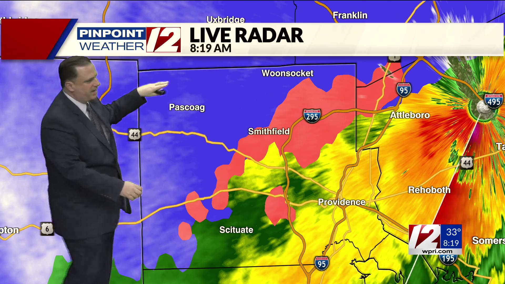 WPRI 12 Weather Forecast for 12/5/24: Snow and rain this morning ...