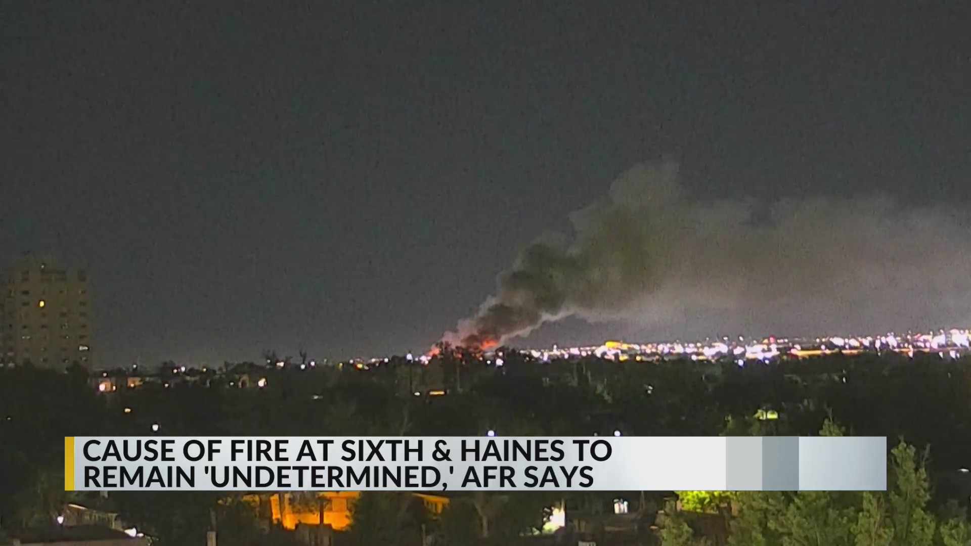 Albuquerque Fire Rescue crews respond to fire at abandoned commercial ...