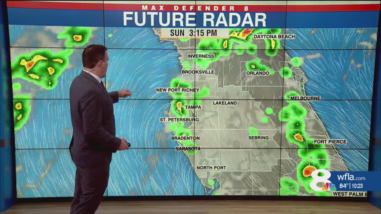 More storms will arrive Sunday – WFLA