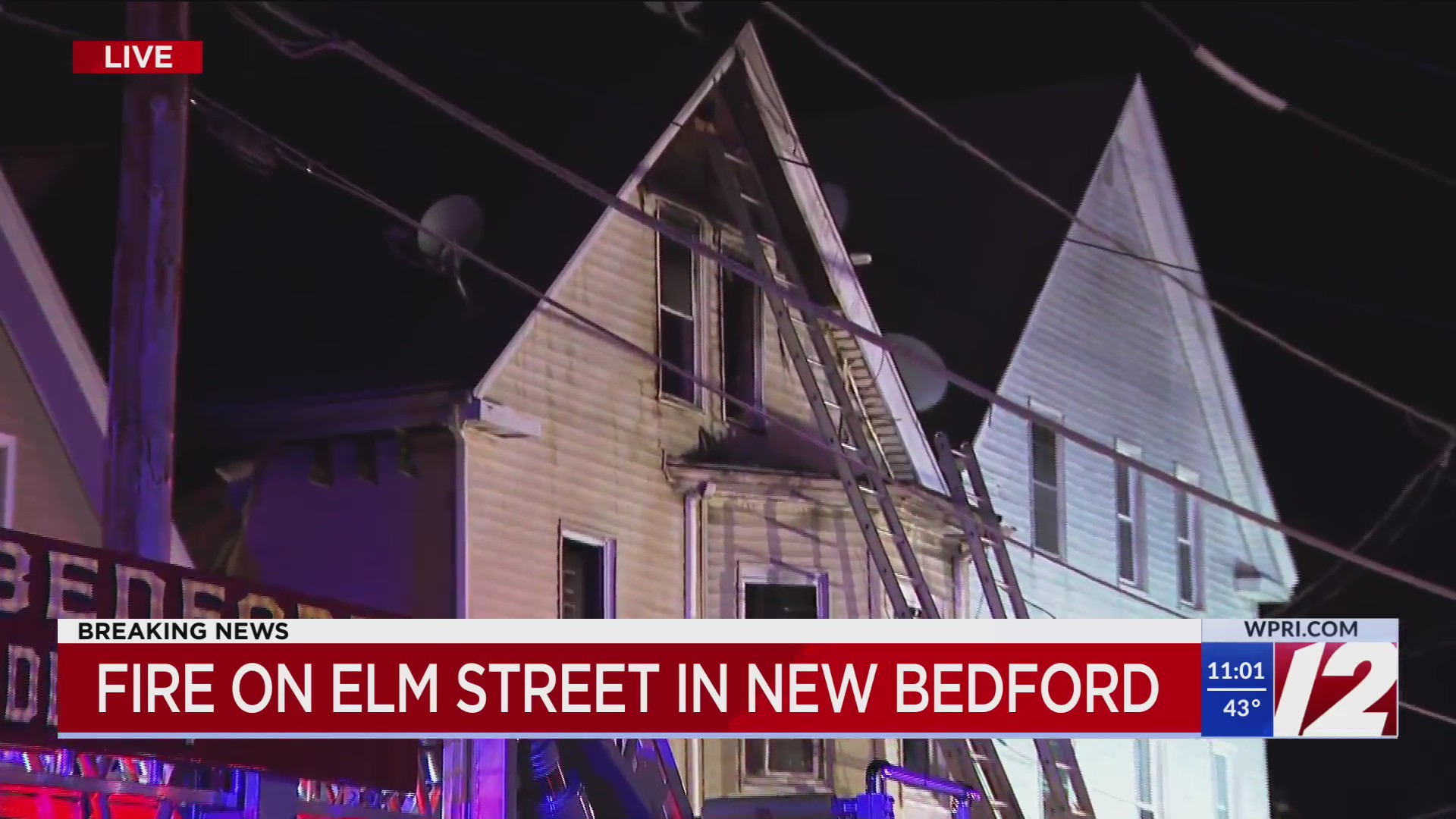 1 seriously injured in fire at New Bedford apartment building – WPRI.com