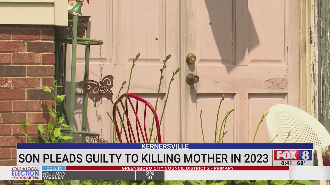Kernersville man sentenced for 2023 murder of mother – FOX8 WGHP