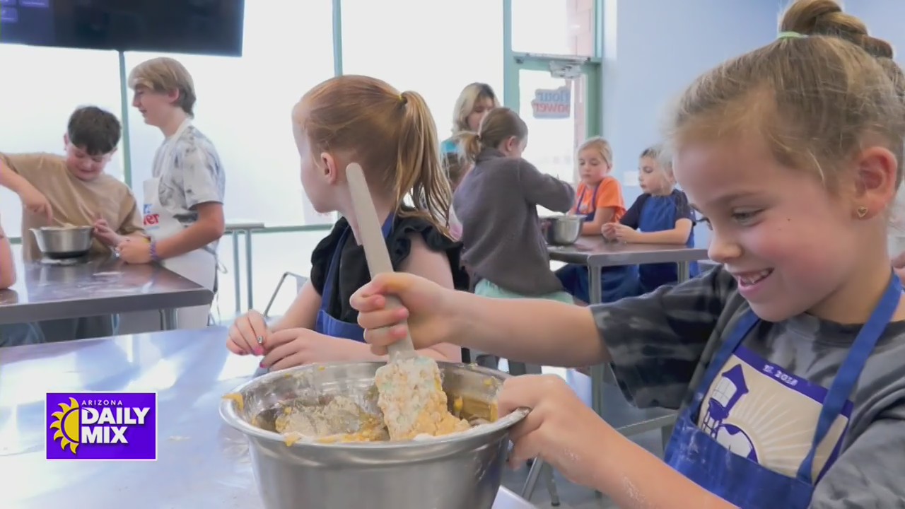 Cooking and baking classes teach kids life skills CW7 Arizona