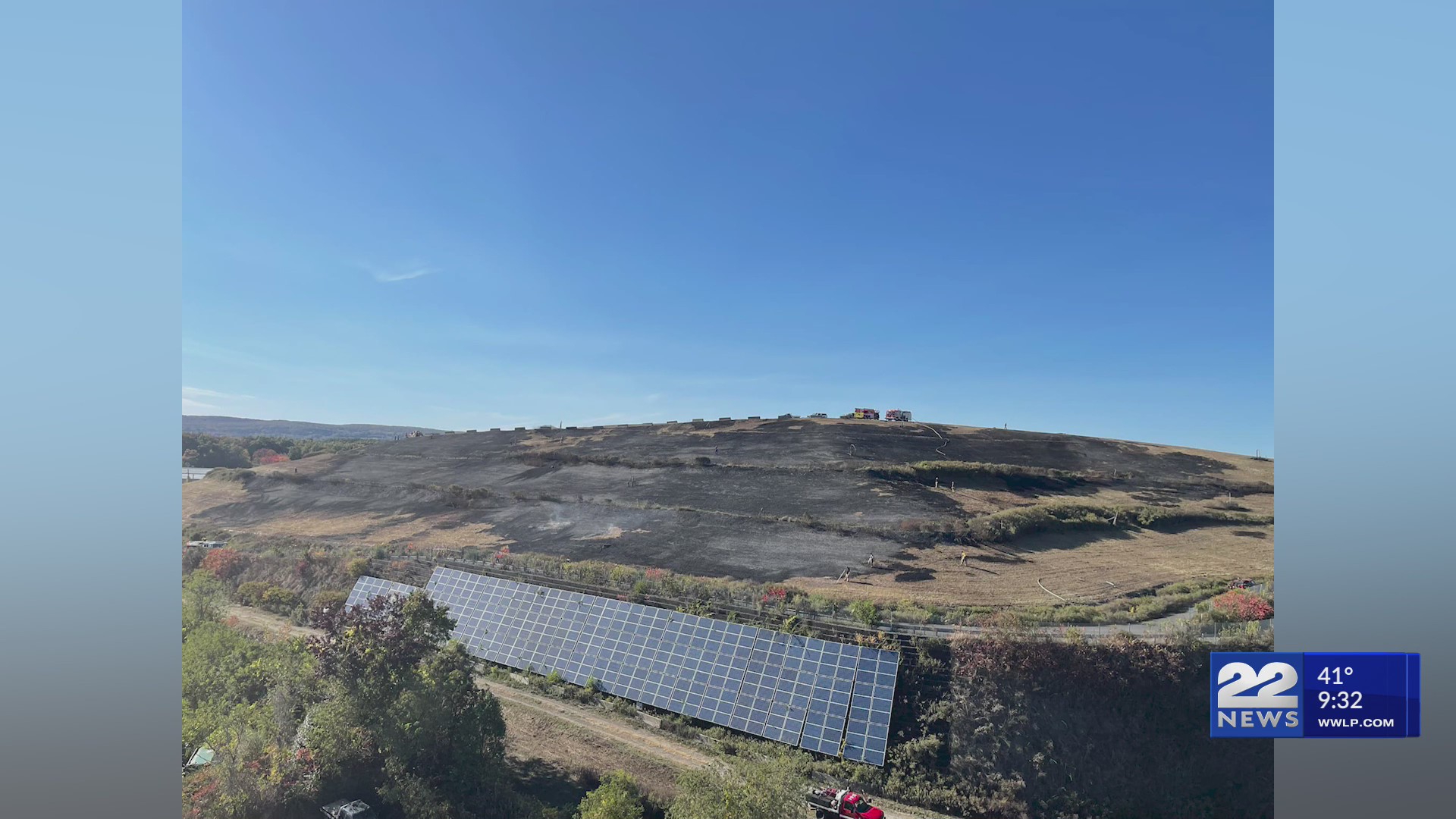 Crews put out massive brush fire in South Hadley – WWLP