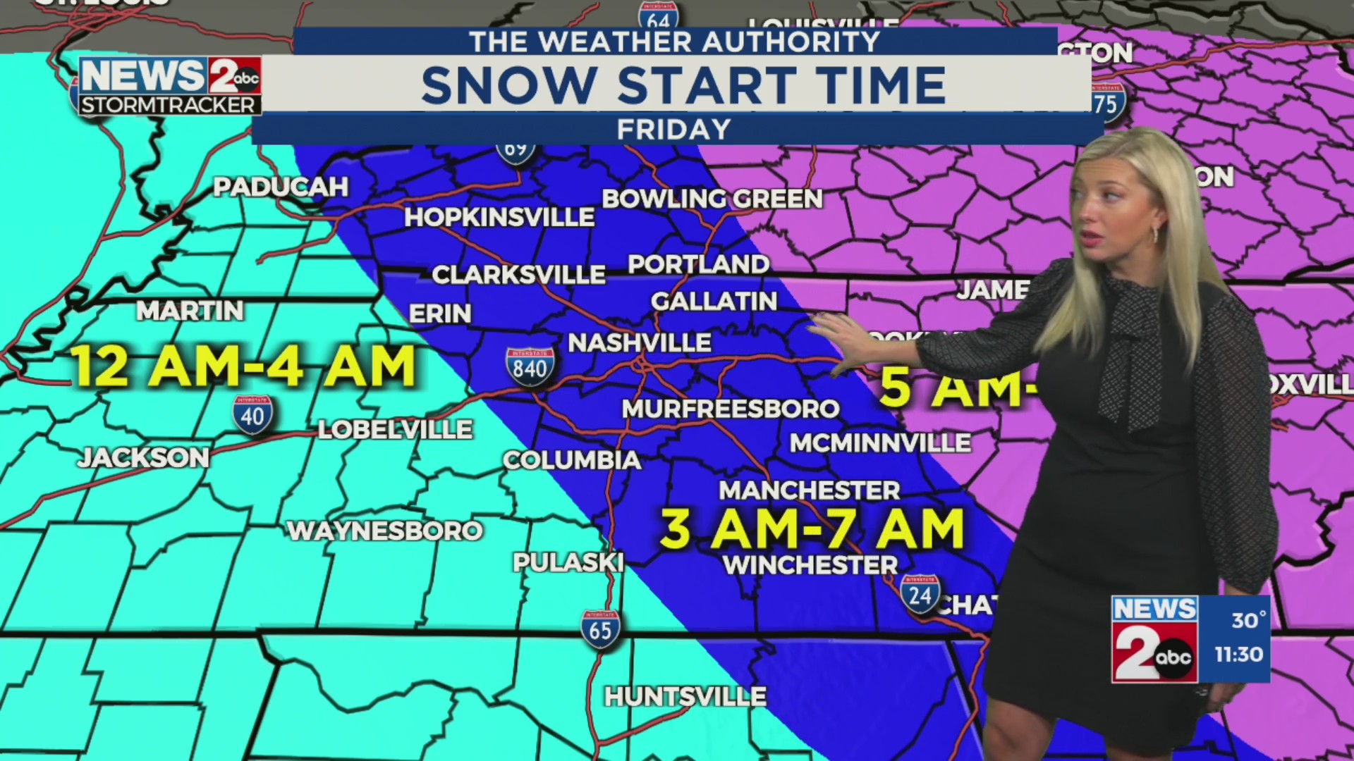 Winter Storm Friday – WKRN News 2