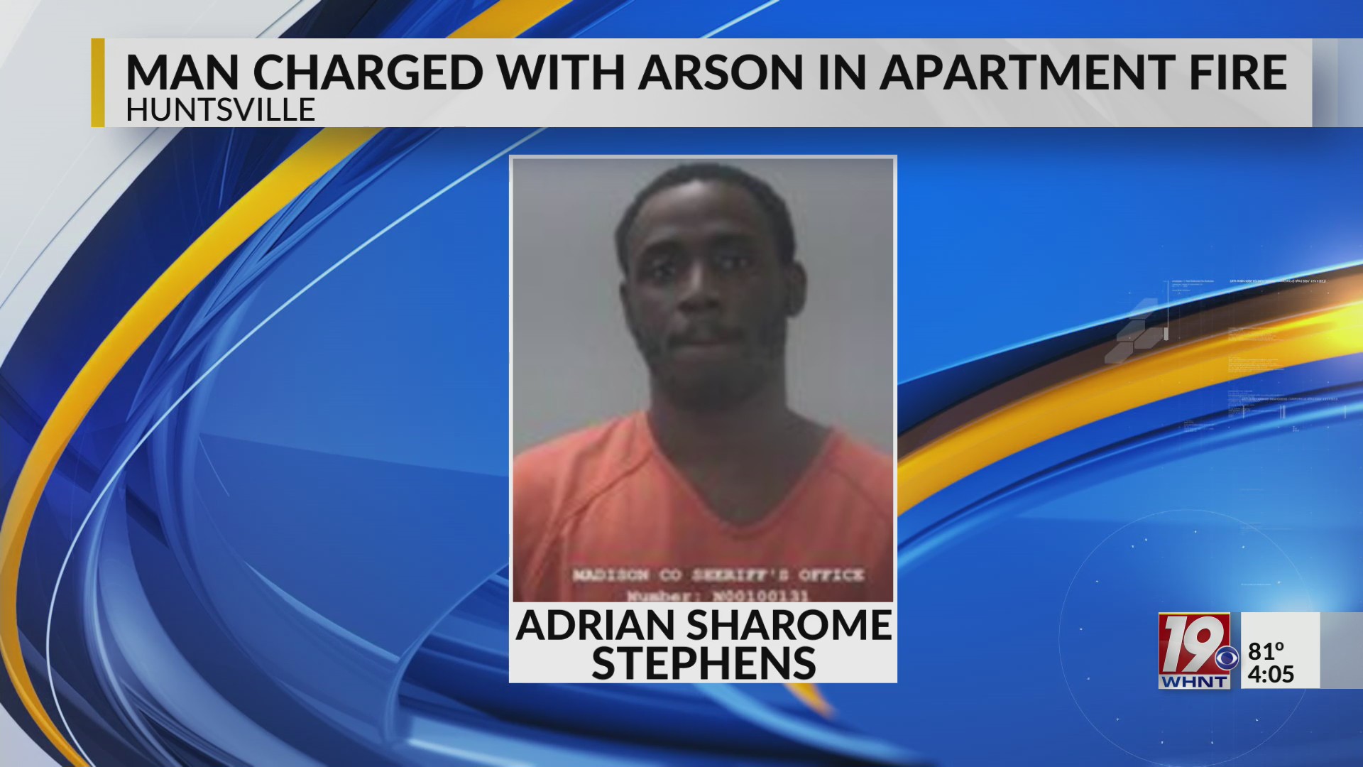 Huntsville Man Accused of Setting Apartment on Fire Charged With Arson ...