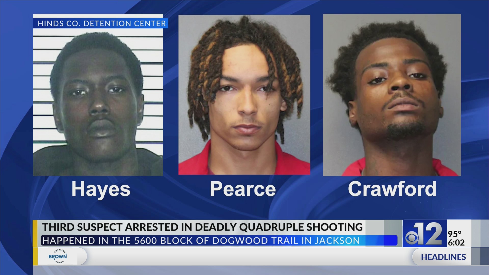 Third suspect arrested in Jackson quadruple shooting – WJTV