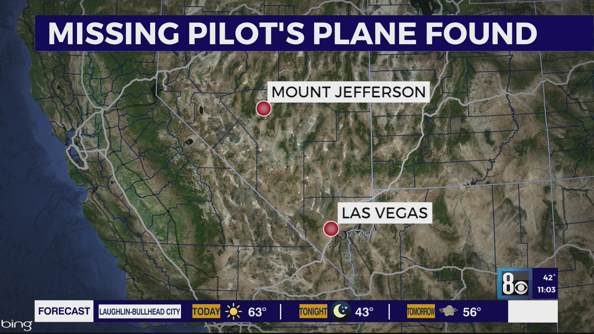 Missing pilot’s plane found in rural Nevada; pilot’s whereabouts remain(02)