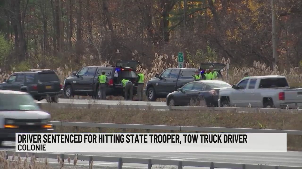 Driver sentenced for hitting state trooper, tow truck driver – NEWS10 ABC