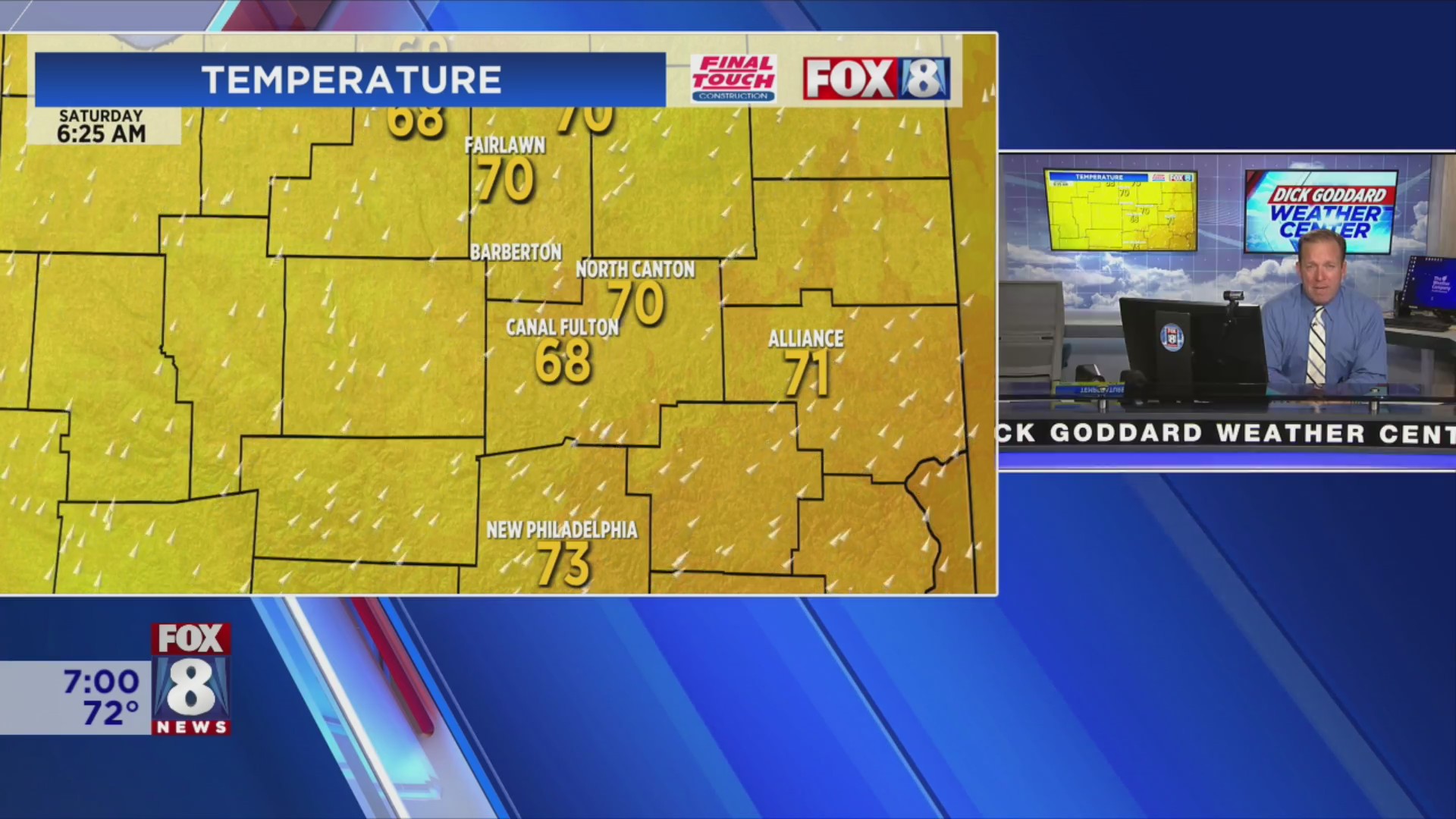 Quiet start to Saturday — when scattered showers, some storms roll in