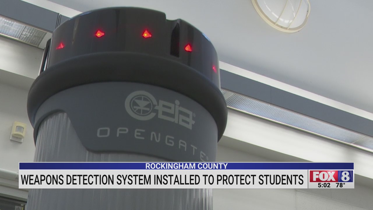 Weapons detection system installed in Rockingham County FOX8 WGHP