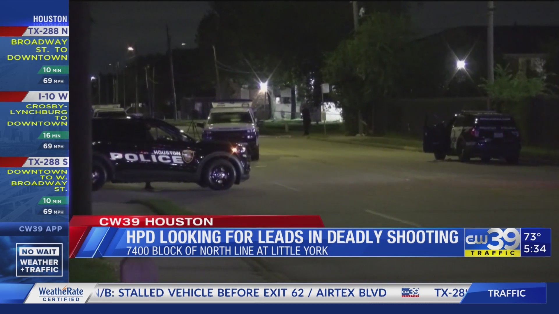 HPD are searching for clues to locate suspect in fatal shooting on