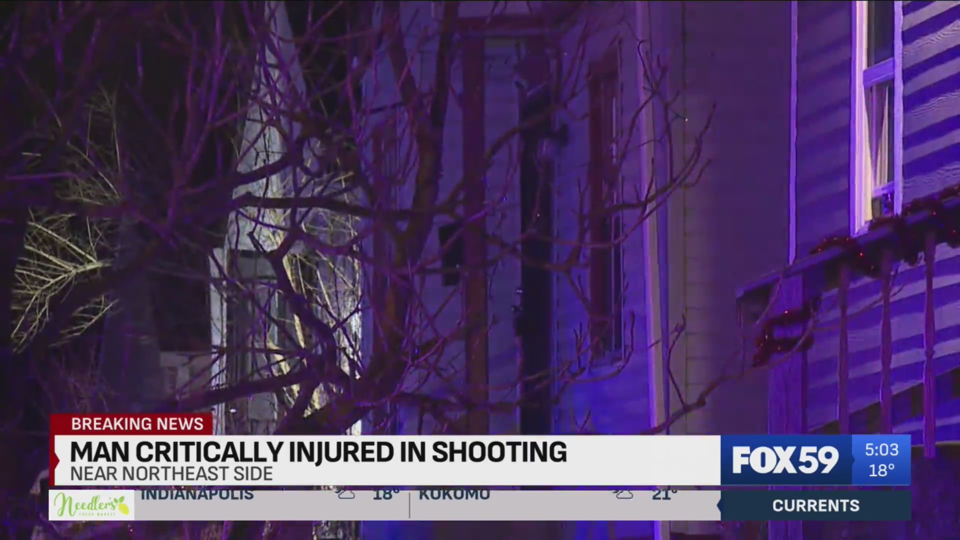 Man shot multiple times on Indy’s near northeast side – Fox 59