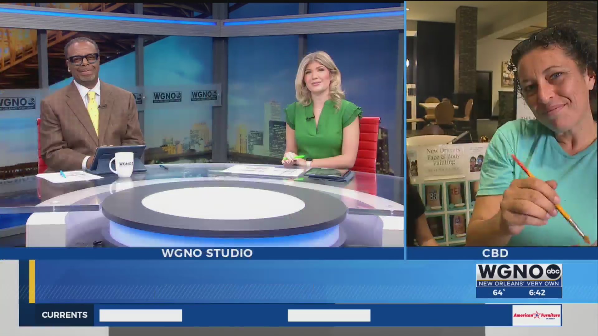 Swifties Party in the French Quarter at Hyatt Centric WGNO