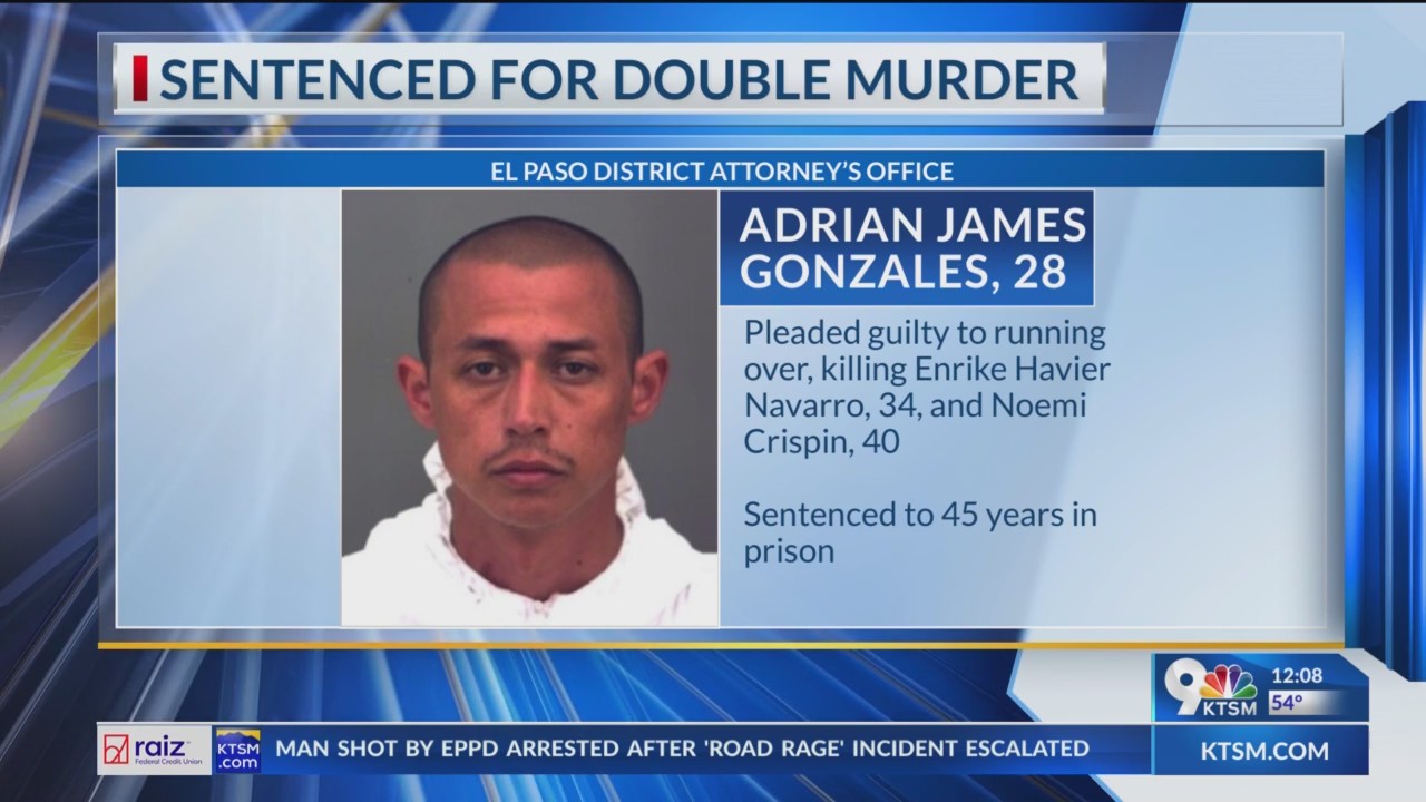 El Paso man sentenced for double murder – KTSM 9 News
