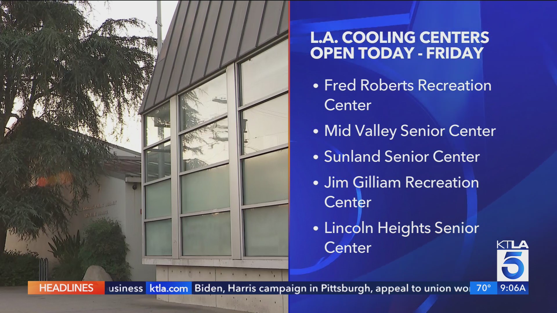 Augmented cooling centers to open as excessive heat warnings take ...