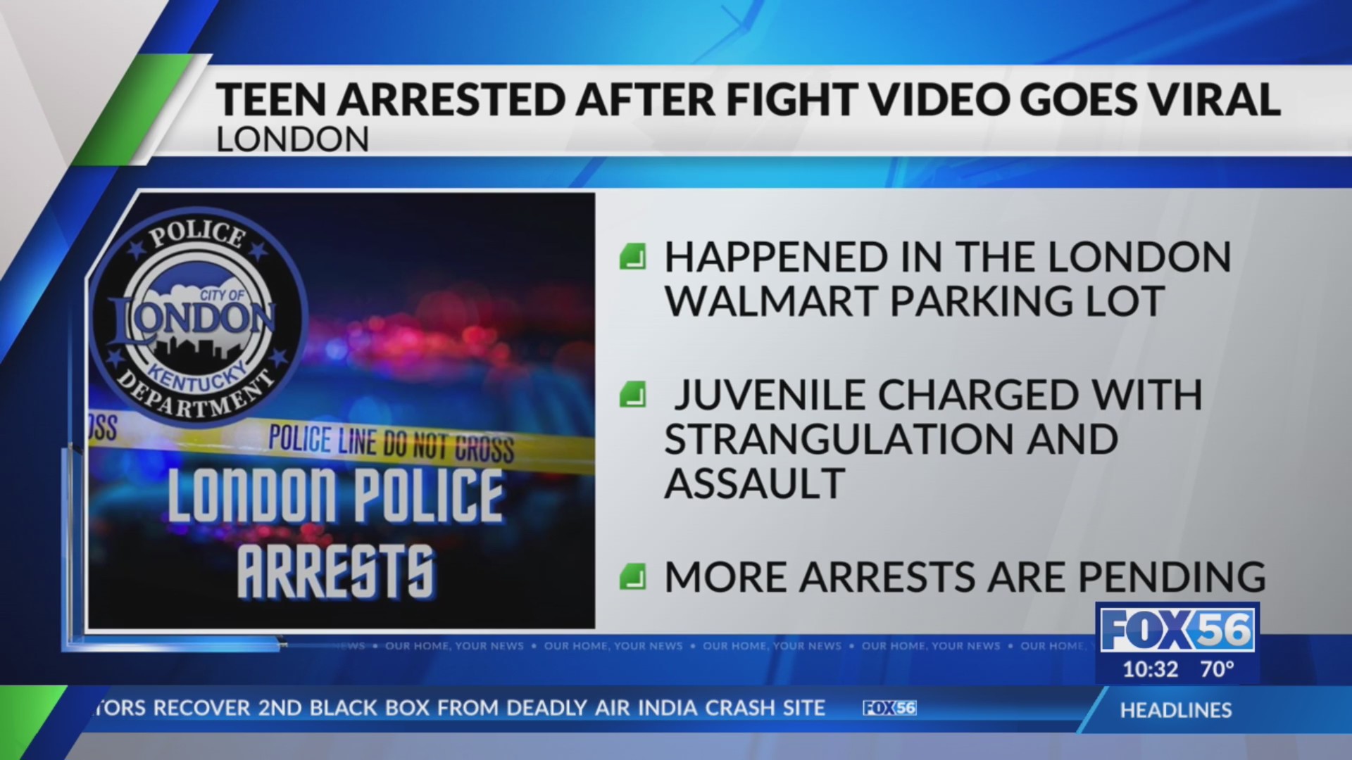 London teen arrested after fight video goes viral – FOX 56 News