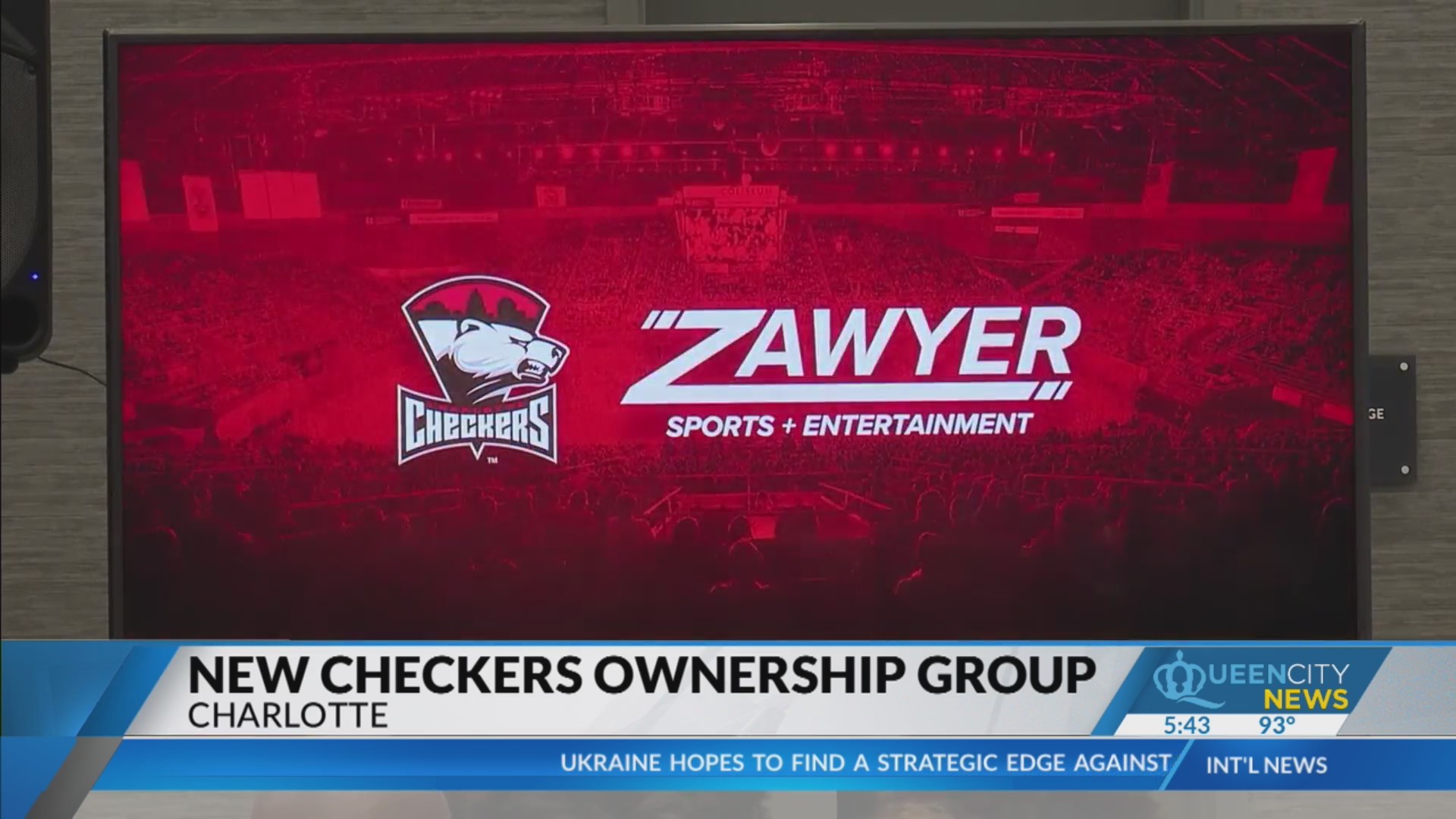 Checkers Entertainment Rift Charlotte Checkers announce Zawyer Sports & Entertainment as new ...