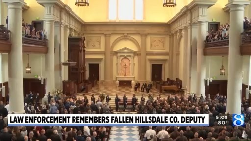 Slain Hillsdale County deputy laid to rest – WOODTV.com