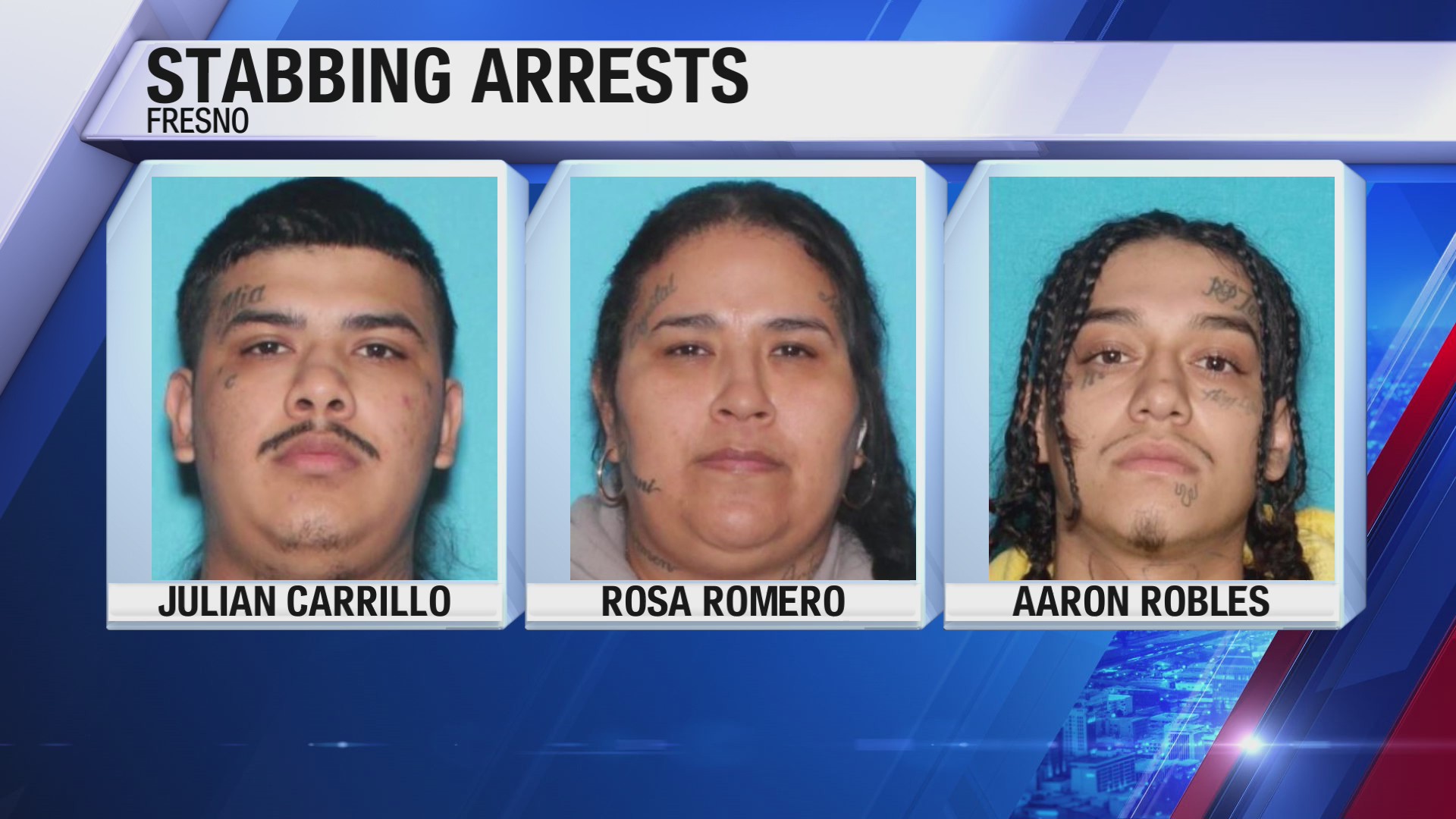 Mother held down victim while son stabbed him in Fresno, police say ...