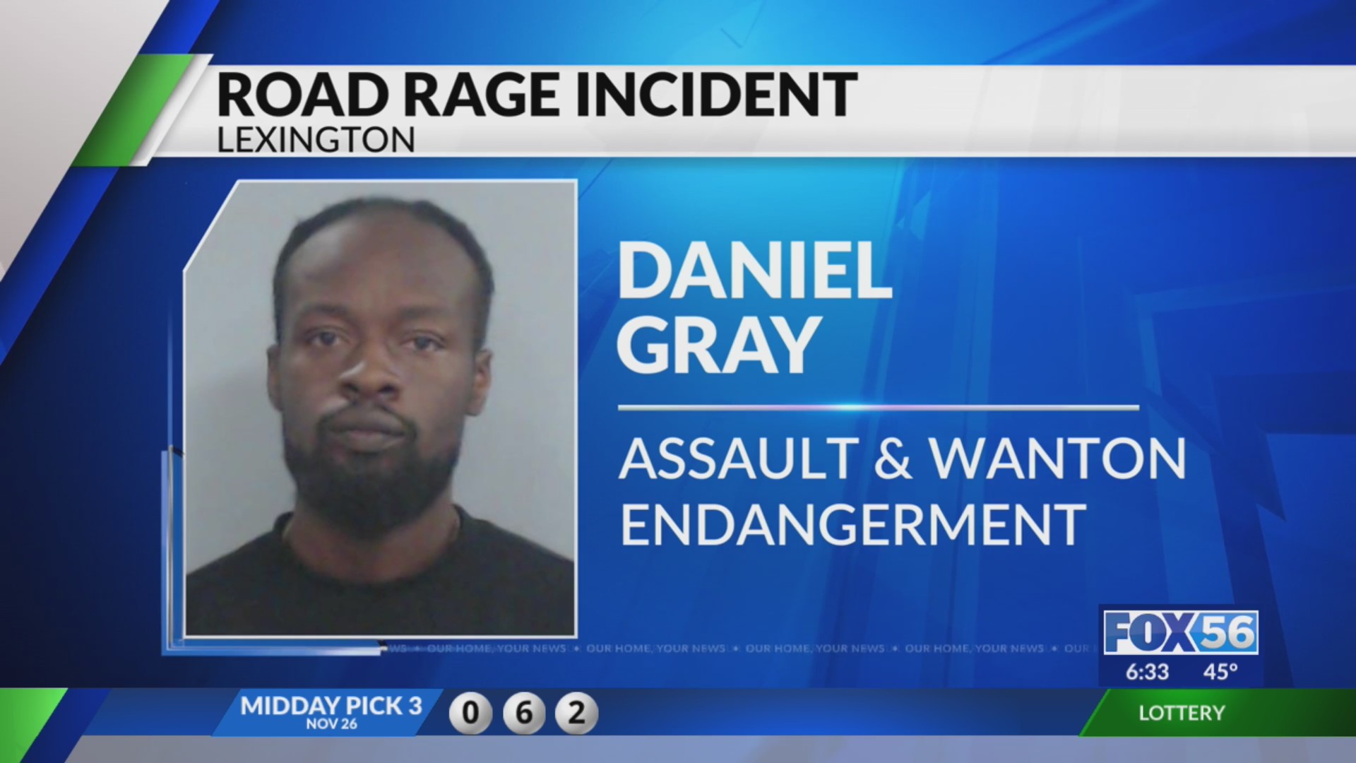 Lexington man allegedly hit stranger in the head with gun in road rage ...