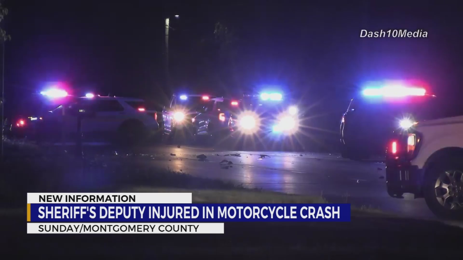 Montgomery County deputy injured in motorcycle crash – WKRN News 2