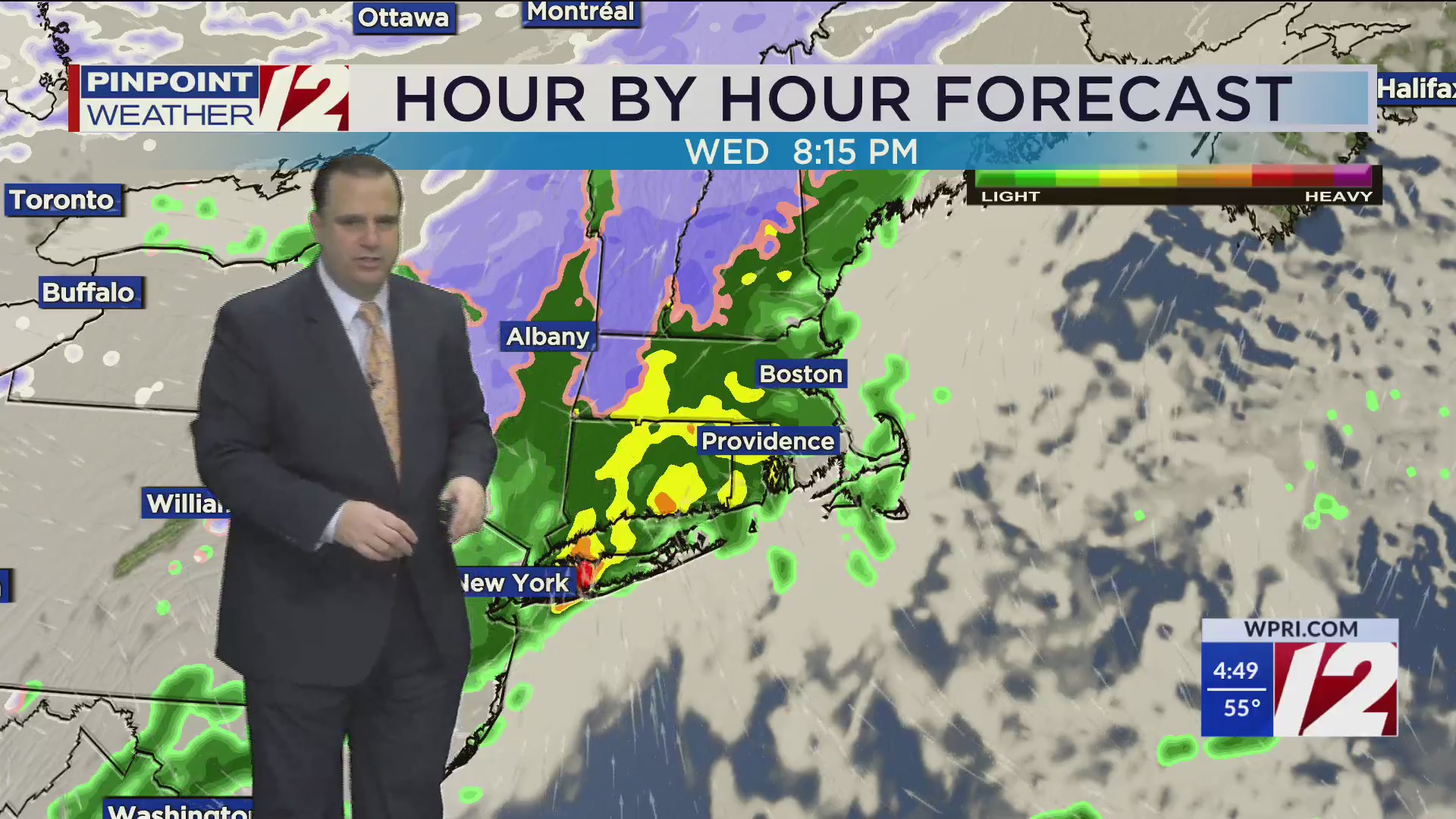 WPRI 12 Weather Forecast for 12/17/24: Rain to Sun Today – WPRI.com