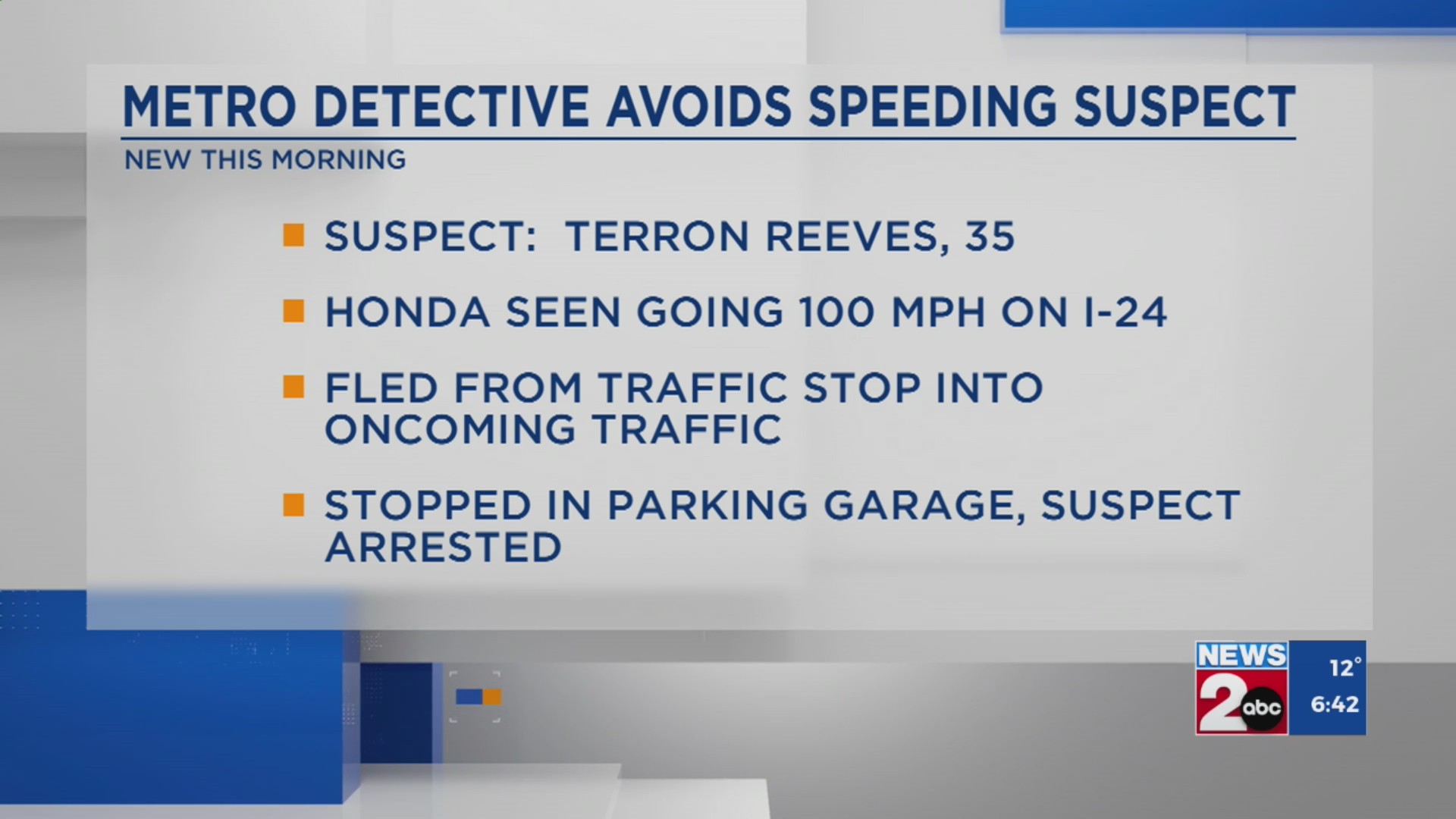 Man nearly crashes into detective’s vehicle while fleeing traffic stop ...