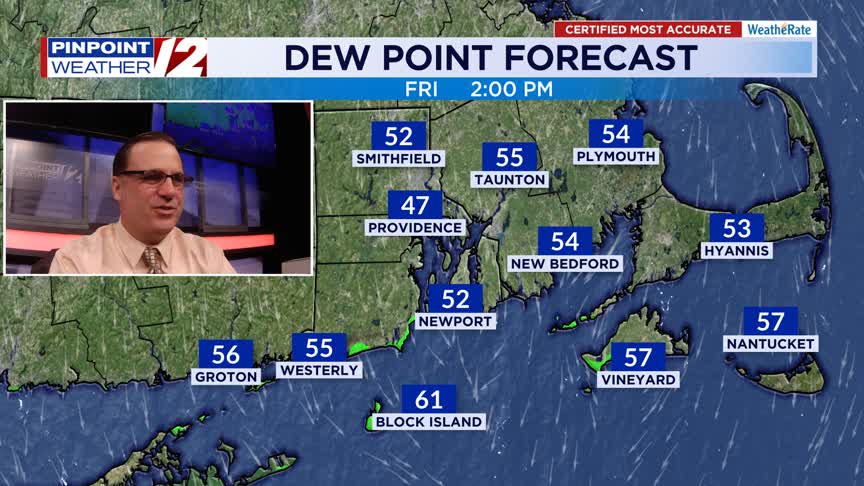 WPRI 12 Weather Now 7/17/25: Very warm and very humid today; t’storm ...