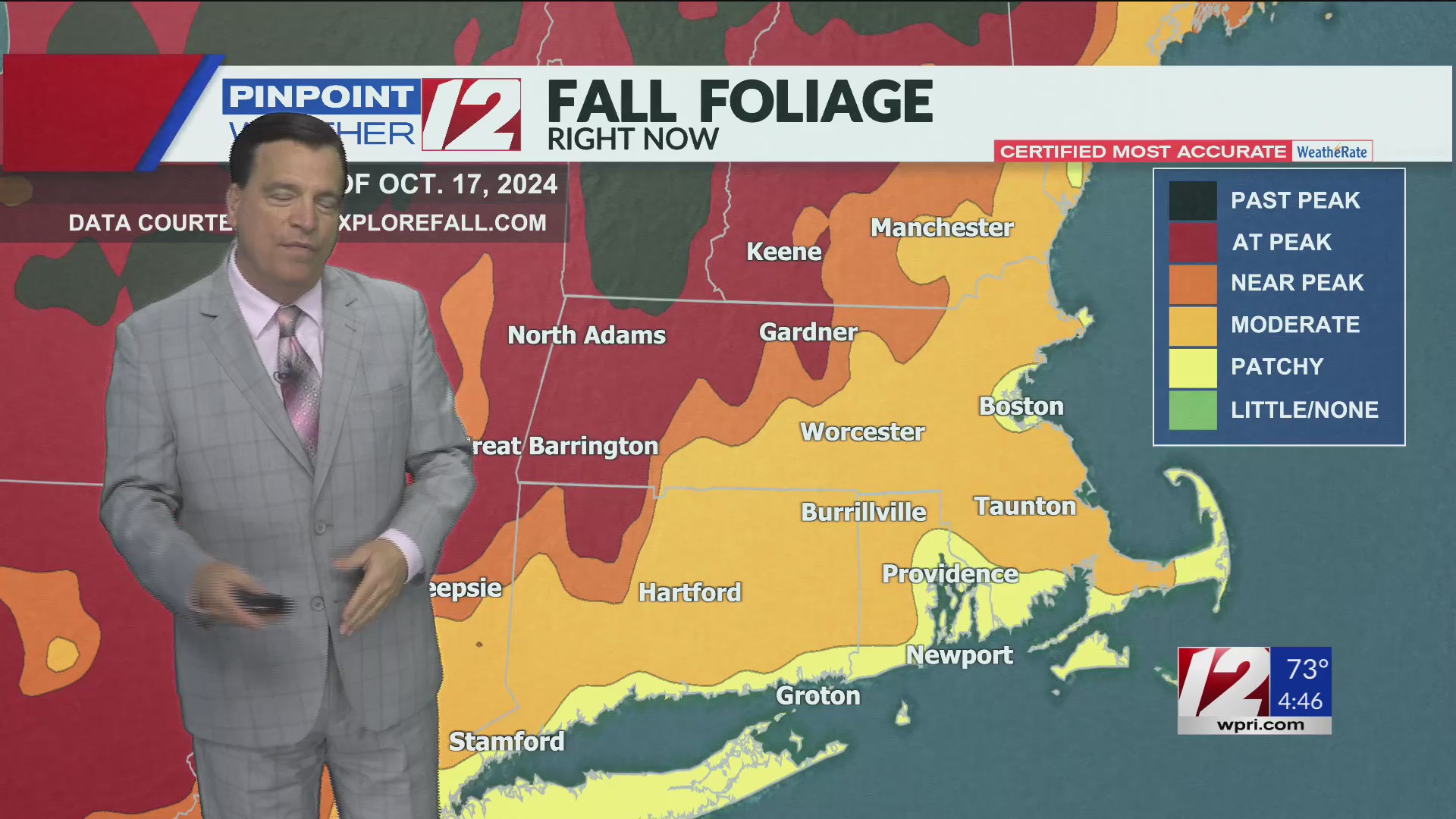 WPRI 12 Weather Forecast 10/22/24 Warm Dry Into Wednesday – WPRI.com