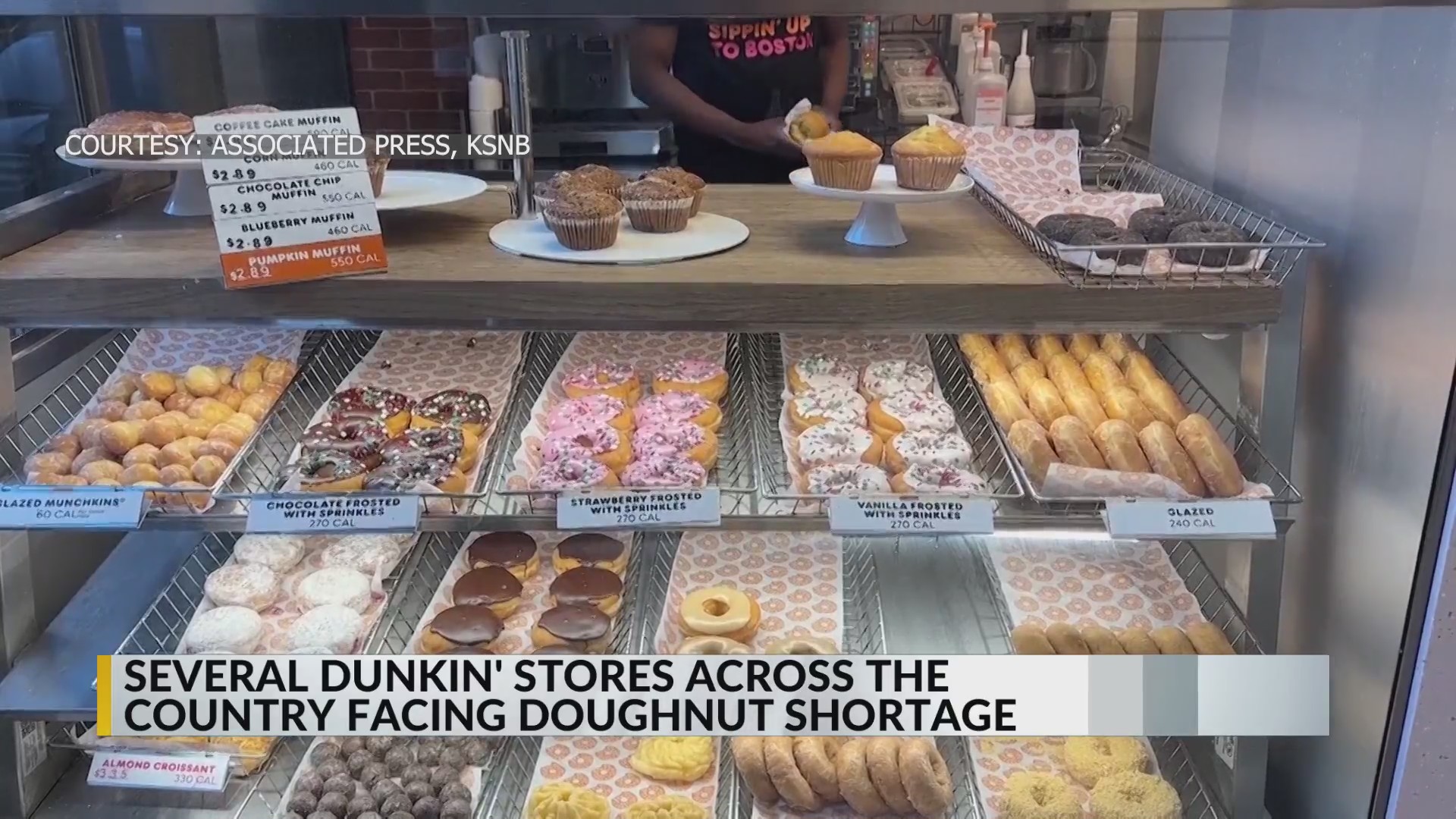 Some US states not running on Dunkin’ doughnuts due to temporary supply