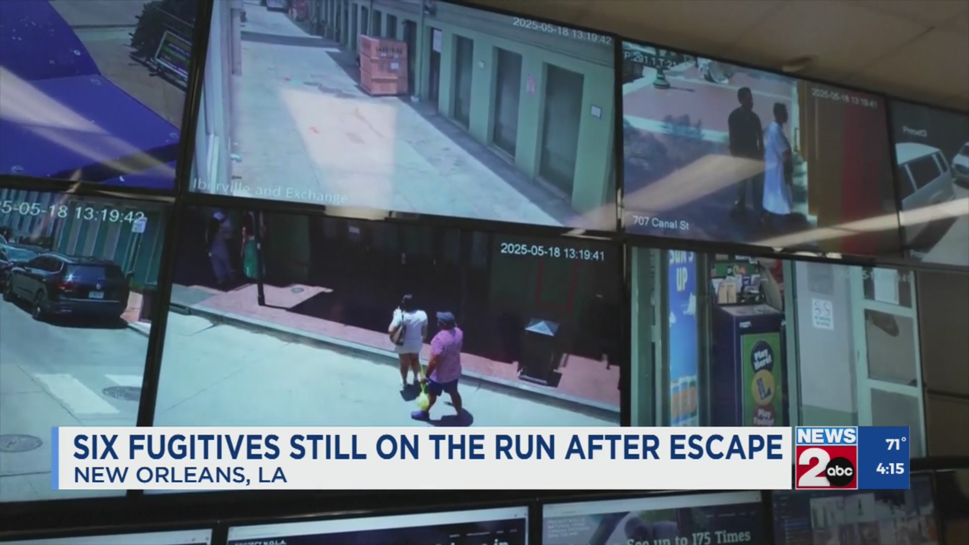 Six fugitives still on the run after Louisiana jailbreak – WKRN News 2