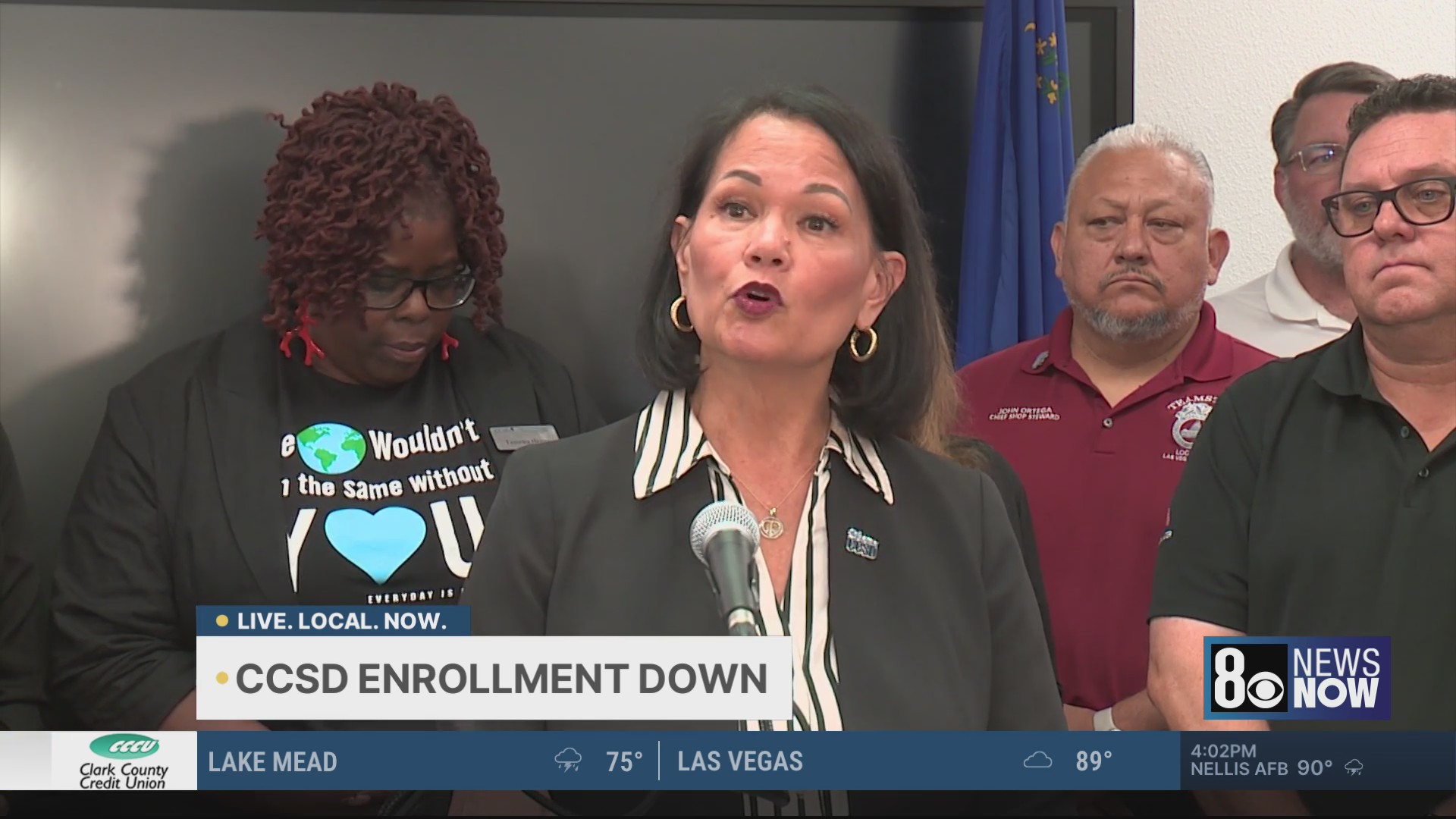 Clark County School District enrollment lower than expected – KLAS