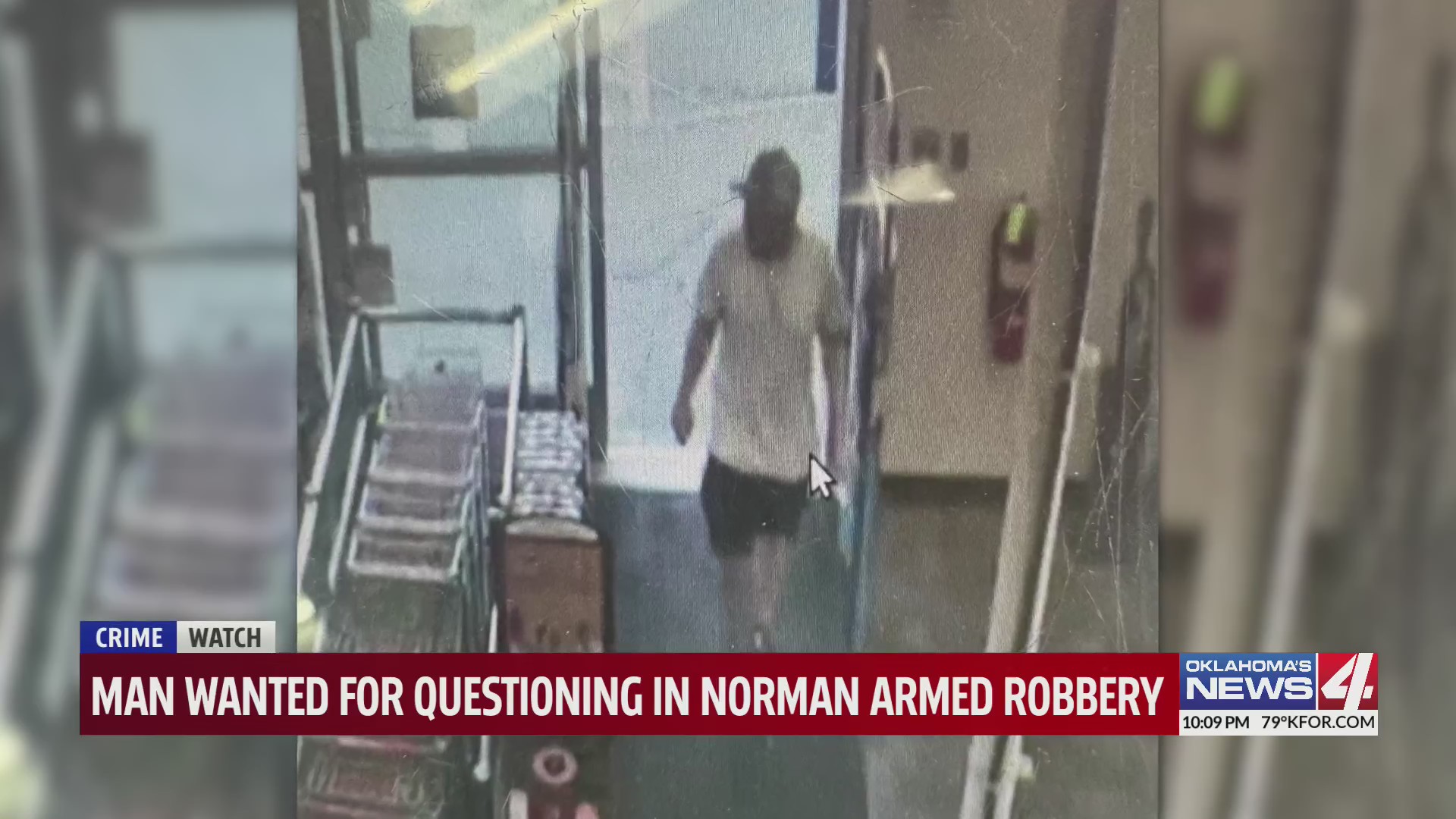 Man wanted for questioning in Norman armed robbery – KFOR.com Oklahoma City
