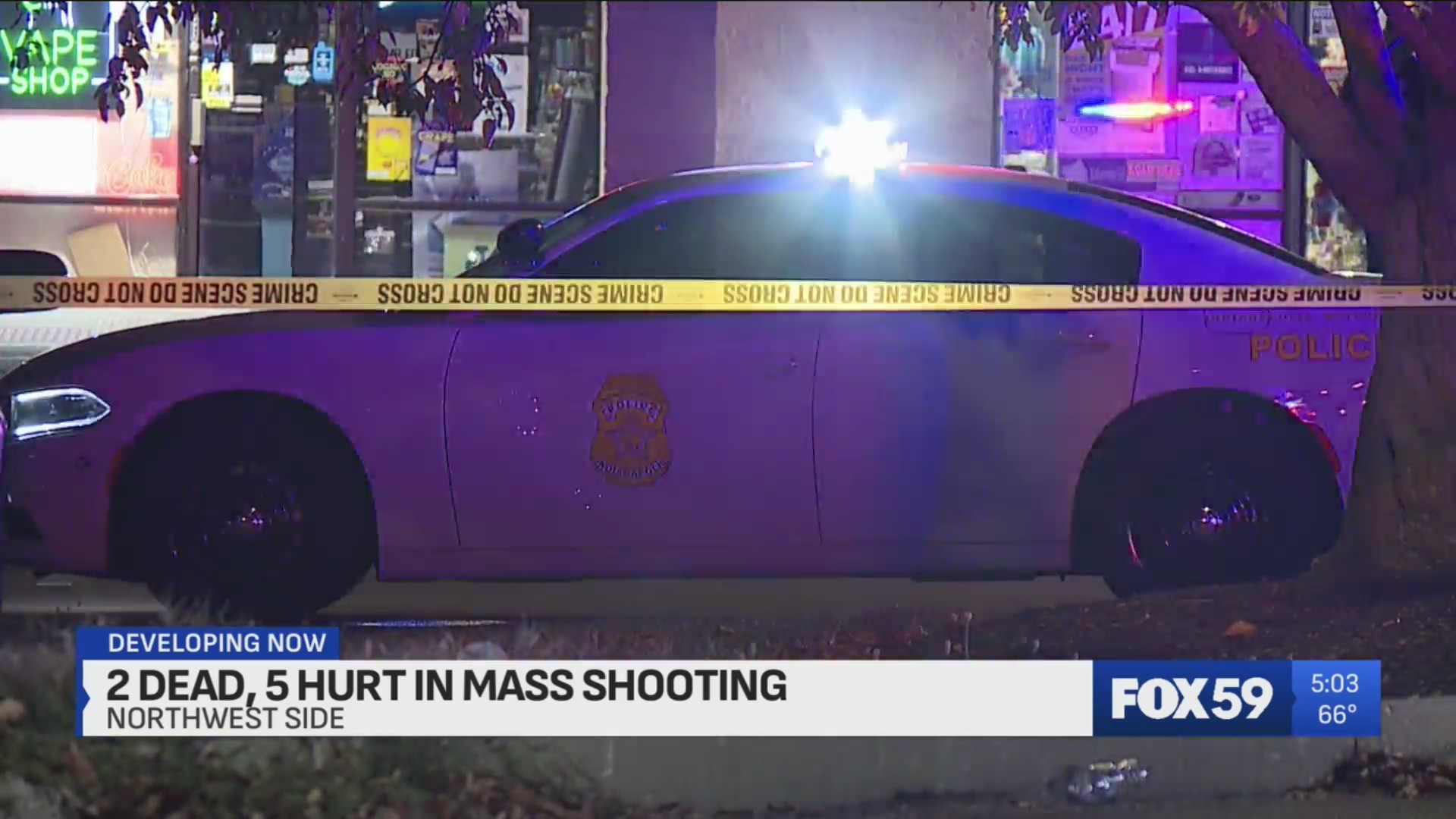 IMPD updates investigation into mass shooting that left 2 dead and 5 ...