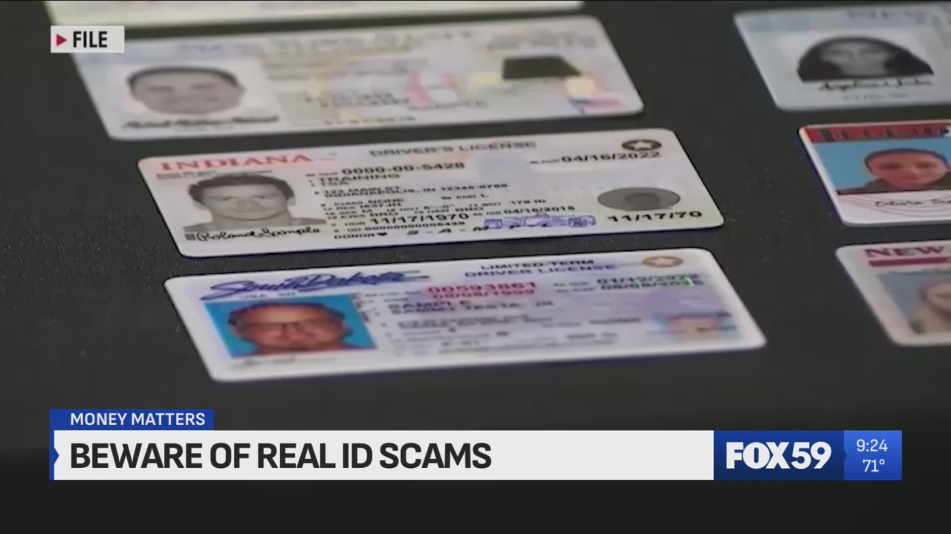 Random Id Legit Beware of Real ID scams – Fox 59